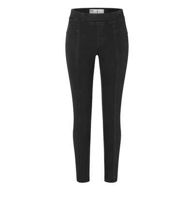 MAC Stretch-Jeans »MAC LEGGINGS cosy black rinsewash 5907-90-0350«