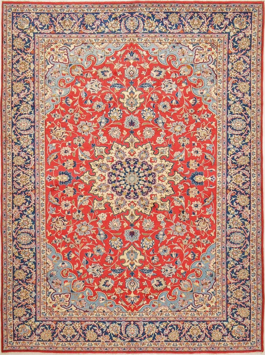 Trading, Orientteppich Höhe: Handgeknüpfter 303x405 Perserteppich, Nain 12 mm rechteckig, Nadjafabad Orientteppich /