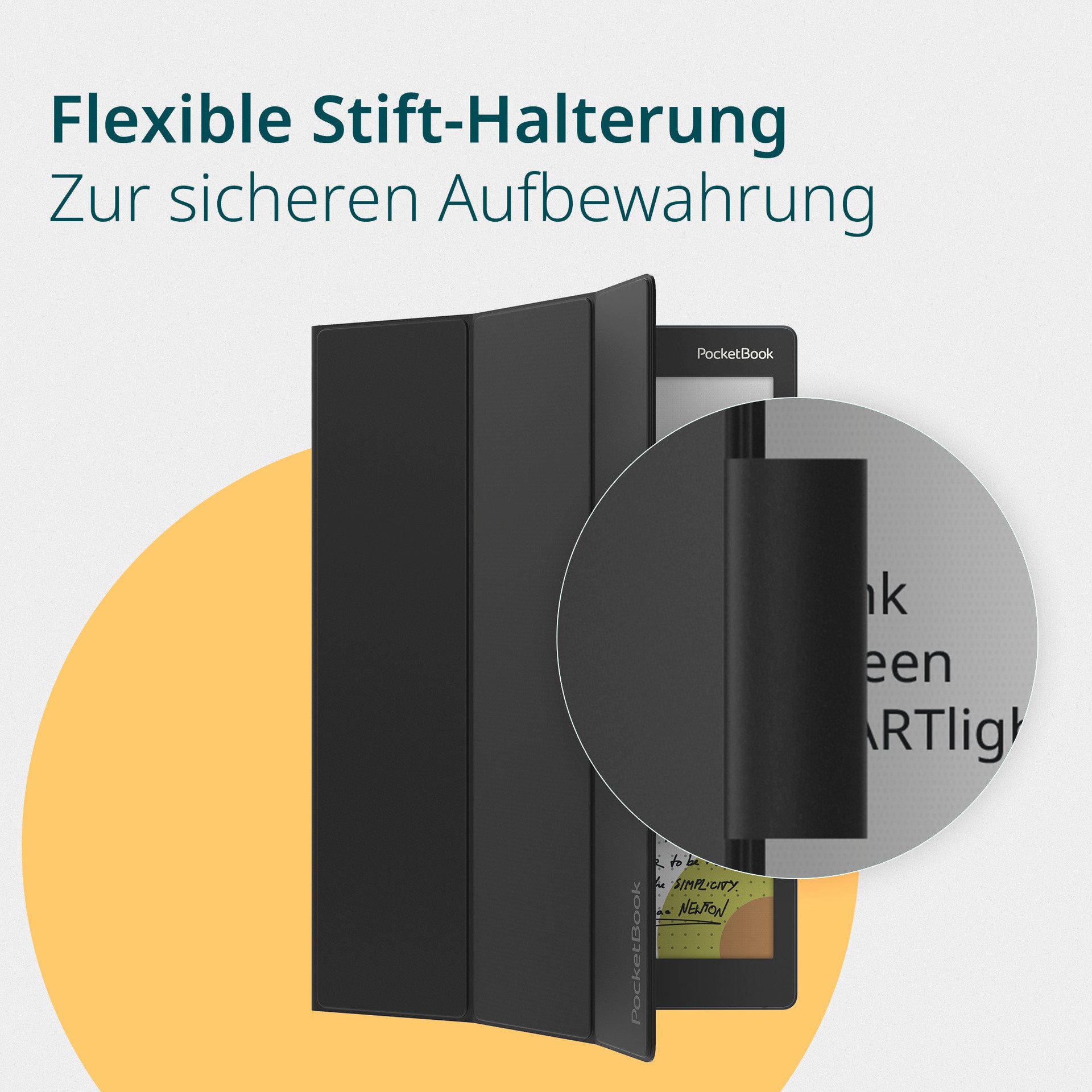 PocketBook Handyhülle Flip Cover 10,3 Zoll, Backcover, Schutzhülle, Handyschutzhülle, Case, Schutzcase, stoßfest
