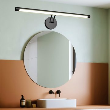 yozhiqu LED Spiegelleuchte Touch dimmbarer LED-Spiegelscheinwerfer im skandinavischen Stil - 40cm, Einziehbare Konstruktion, für Badspiegelschränke, Schminktische usw