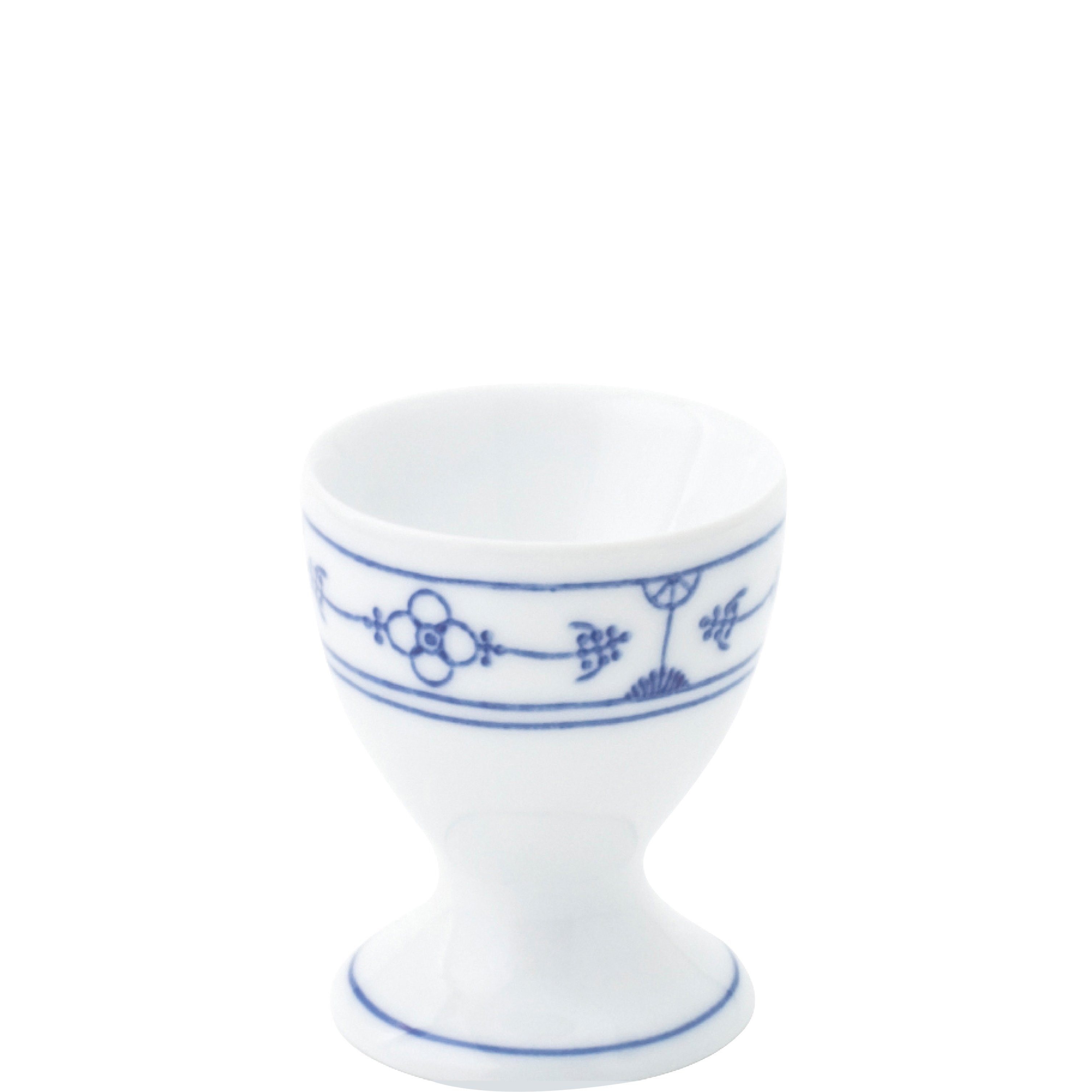 Eierbecher mit Fuß Blau Saks