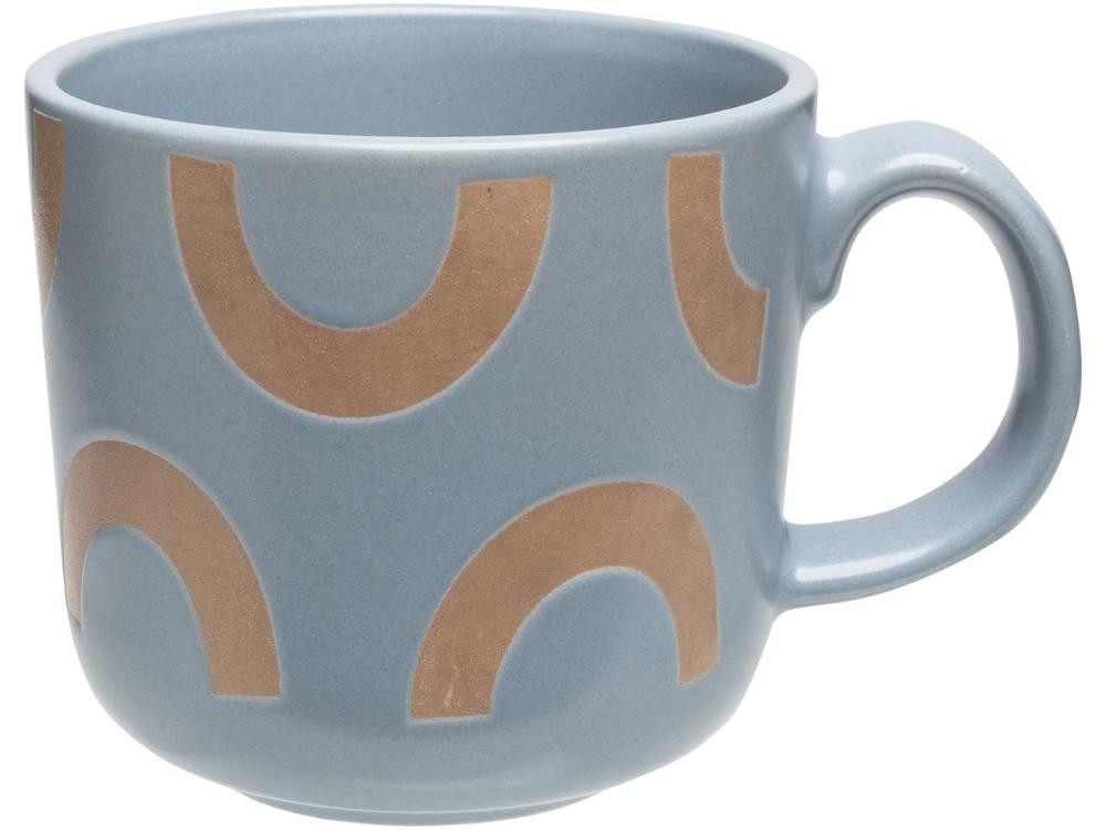 Tranquillo Becher tranquillo Tasse 'ART DECO', Stoneware - Steinzeug