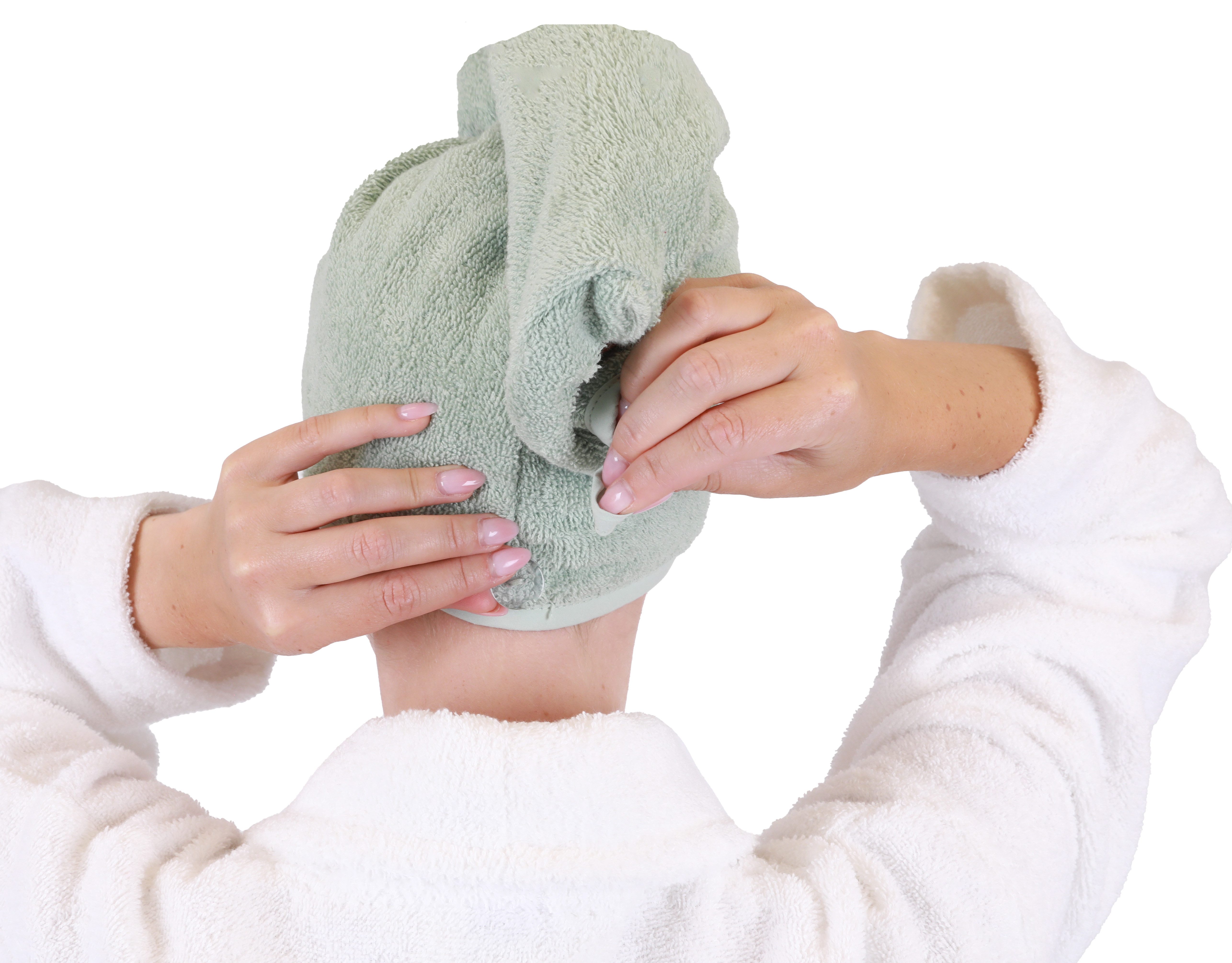 Betz Turban-Handtuch mit Knopf BERLIN Kopfhandtuch günstig online kaufen