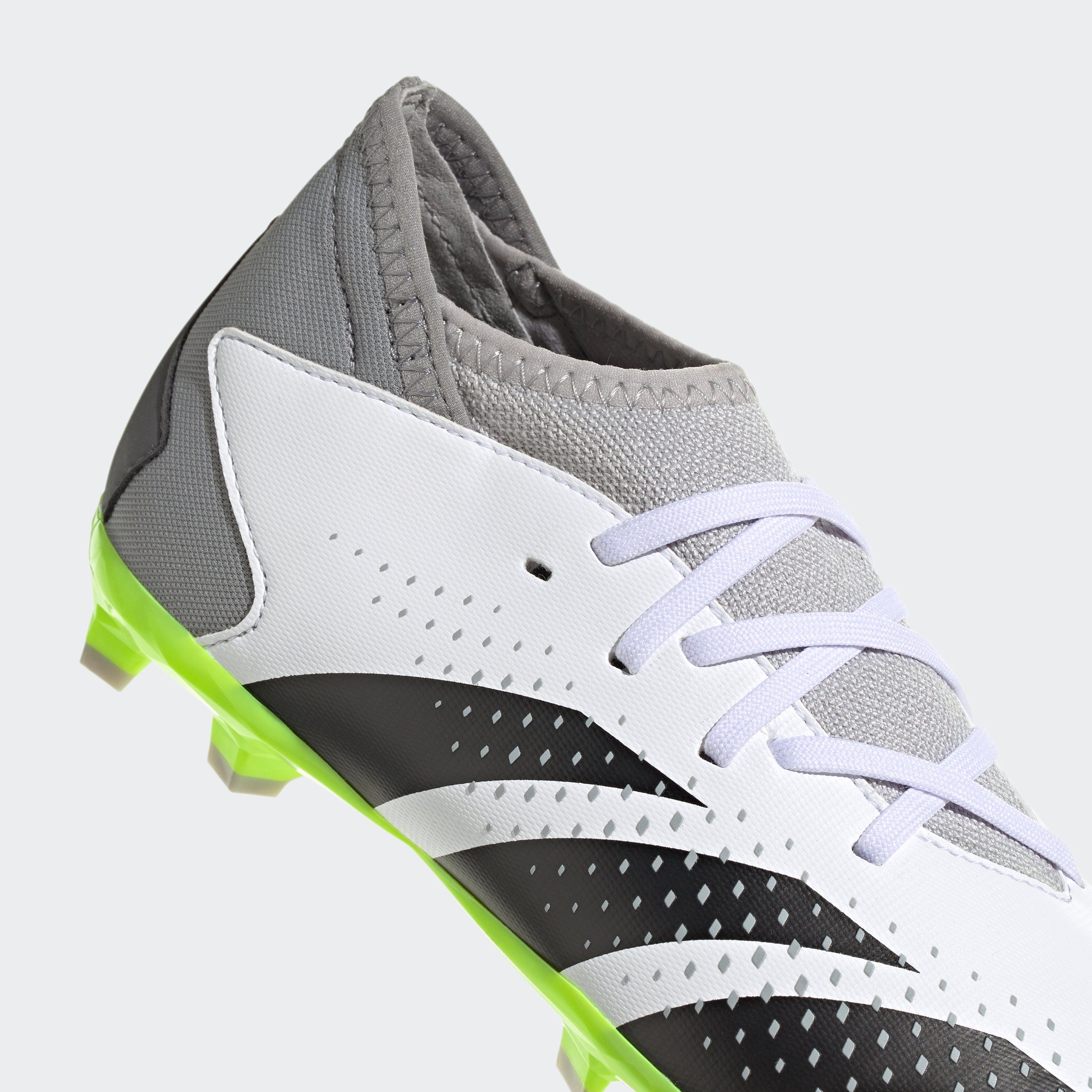 adidas Performance PREDATOR ACCURACY.3 FG / Core Black Lemon Fußballschuh Cloud White Lucid 