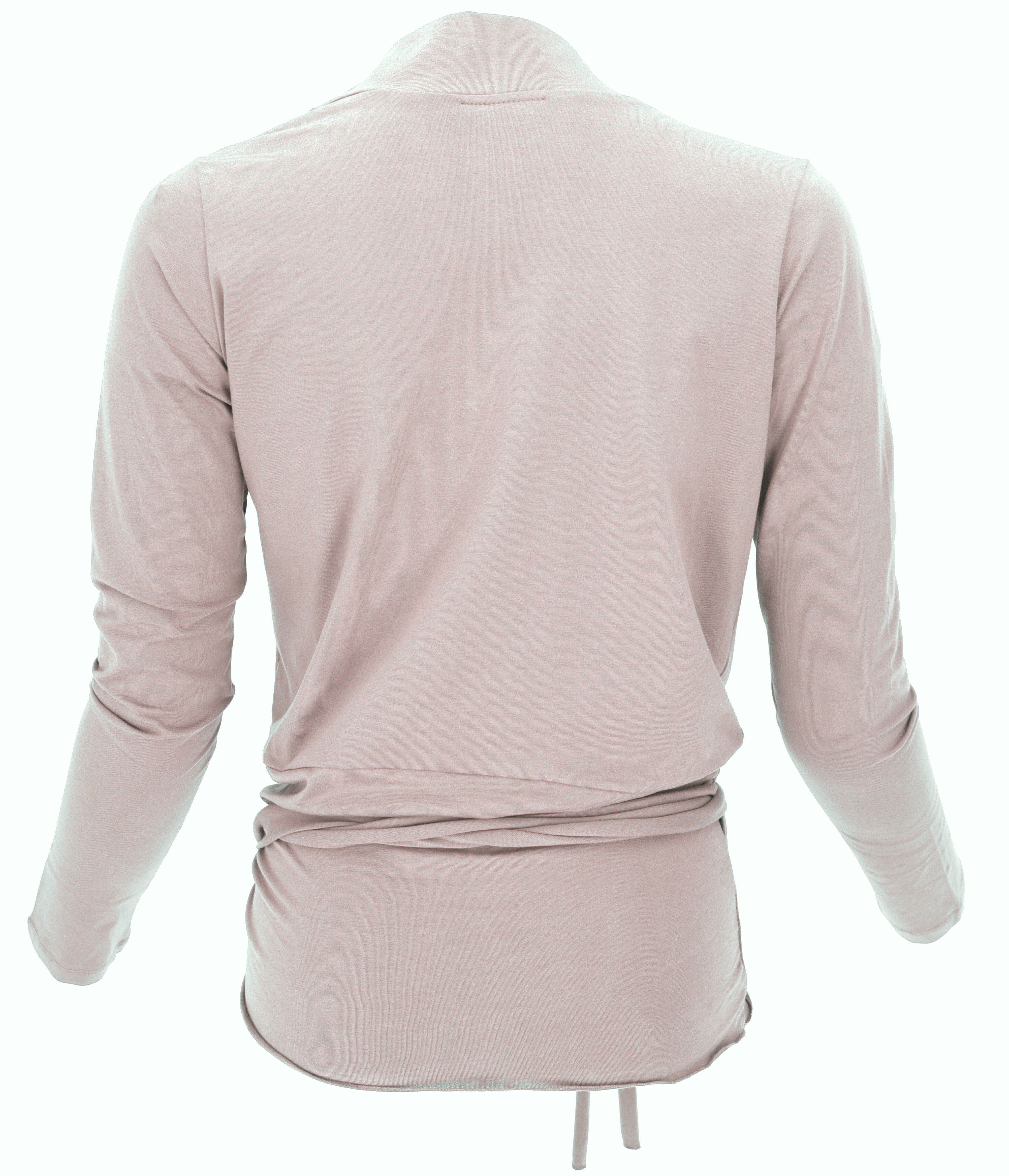 Guru-Shop Longsleeve Wickelshirt, Yogashirt, Langarmshirt in.. alternative Bekleidung