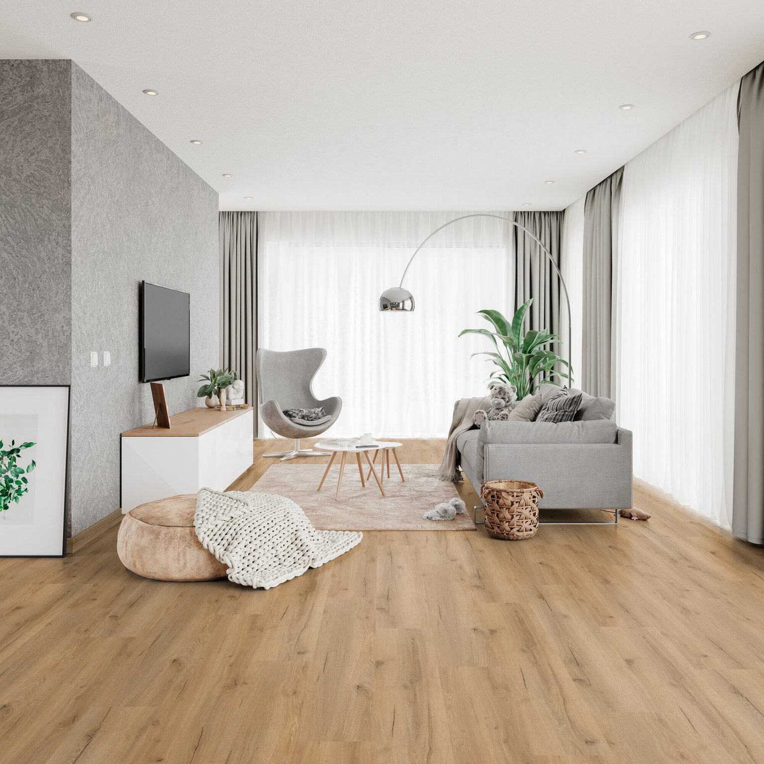 tilo Vinylboden tilo tilo Vinyl NOVO Landhausdiele, 1205 x 210 x 9,8 mm, NKL 31, NS 0,3 mm