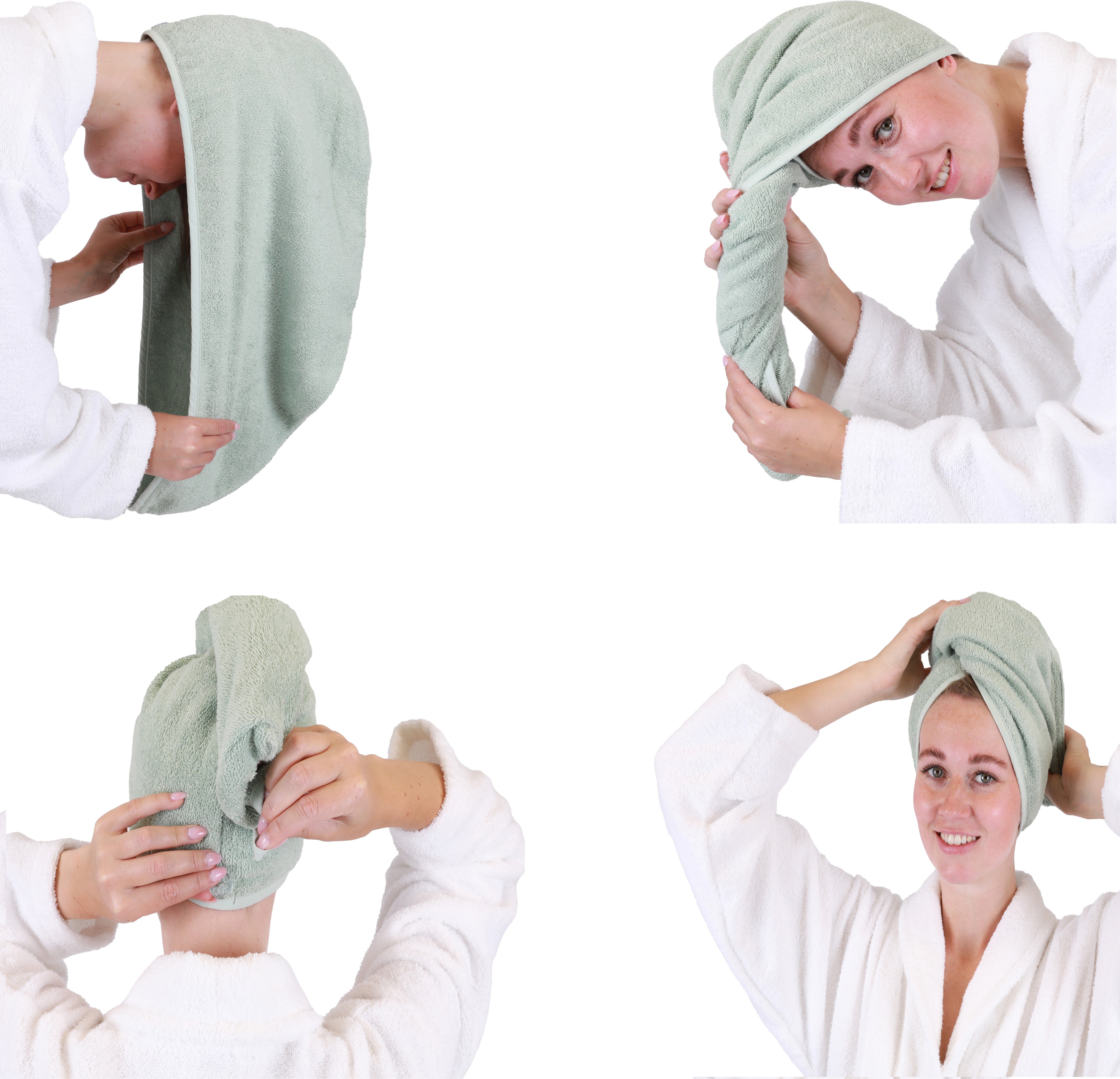 Betz Turban-Handtuch mit Knopf BERLIN Kopfhandtuch günstig online kaufen