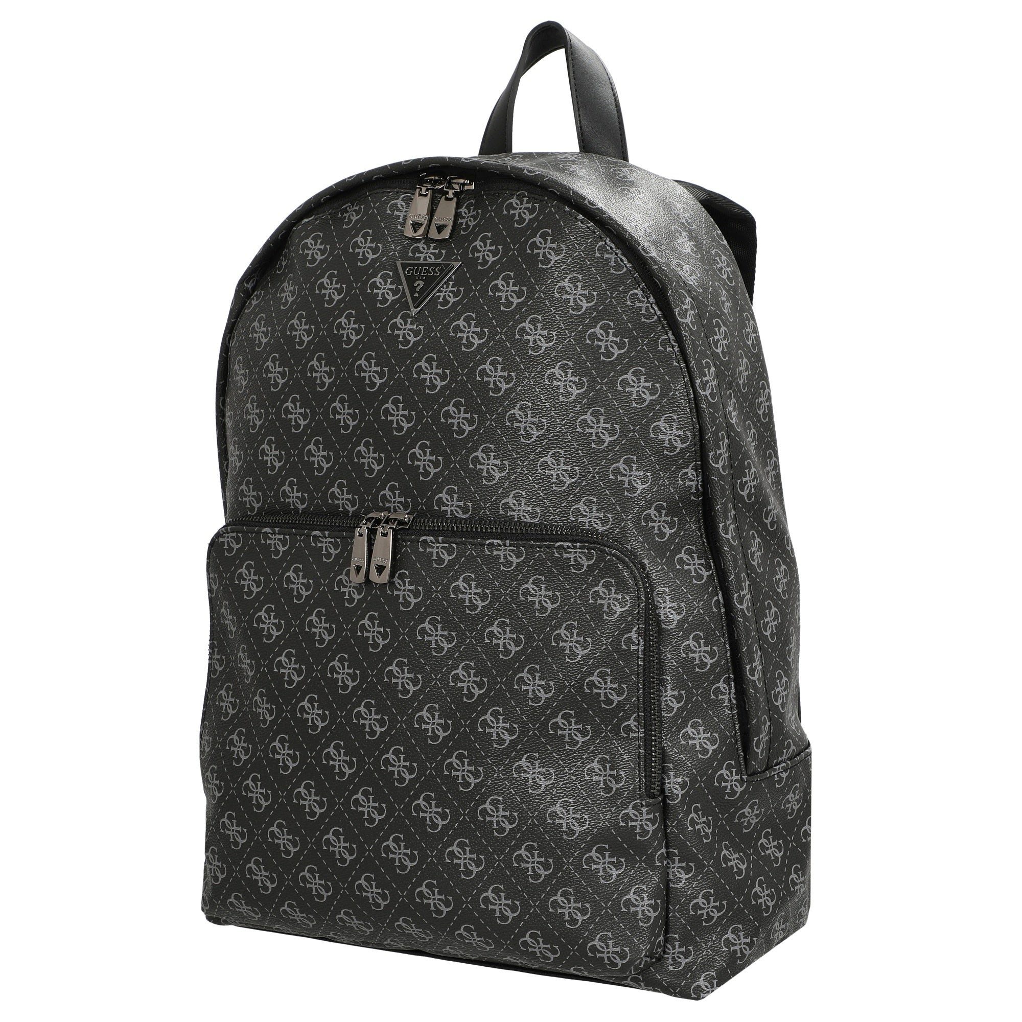 Guess Rucksack Milano Compact Backpack - Rucksack (dark black) günstig online kaufen