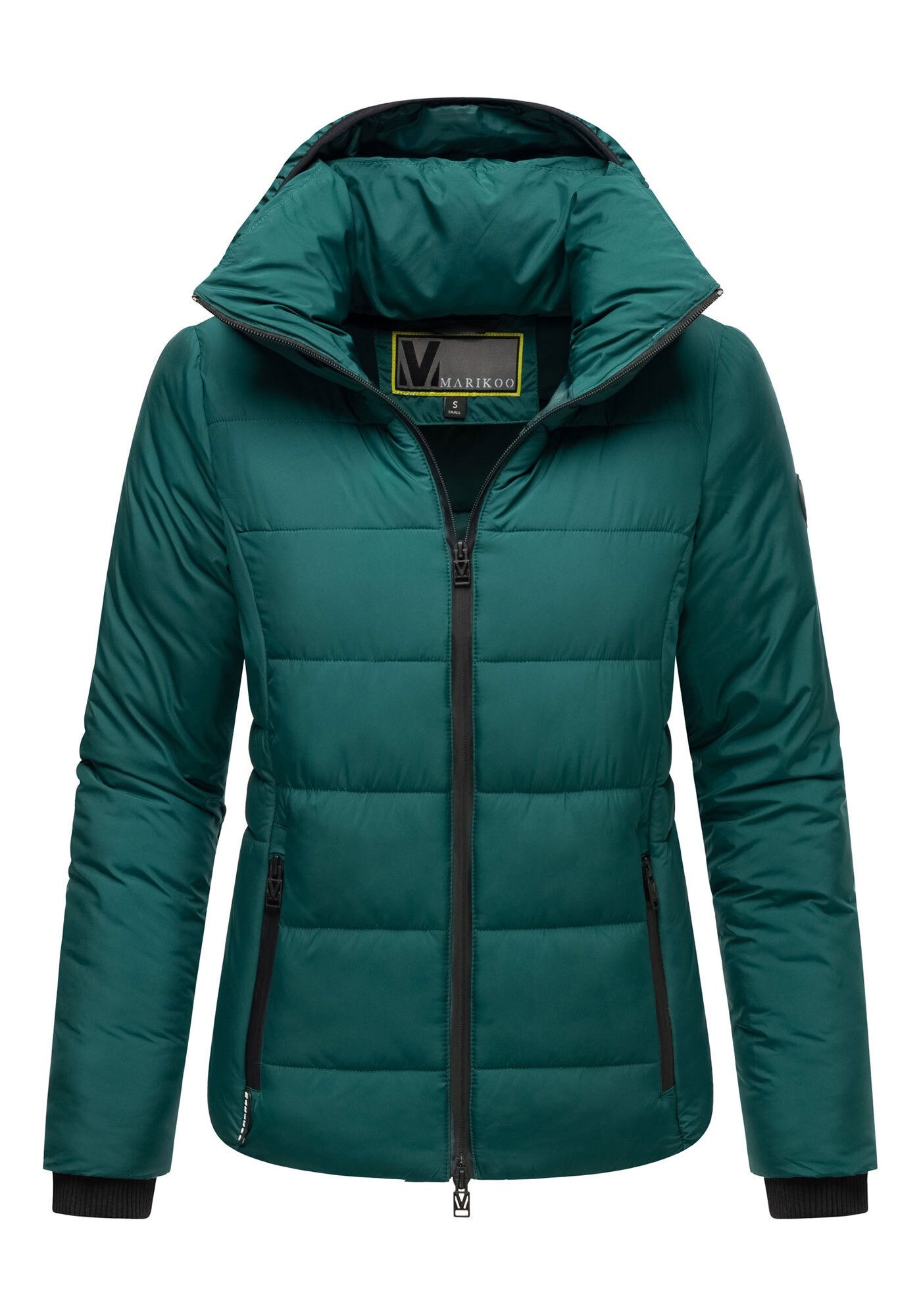 Marikoo Steppjacke Radaa Mit Hohem und gefüttertem Kragen