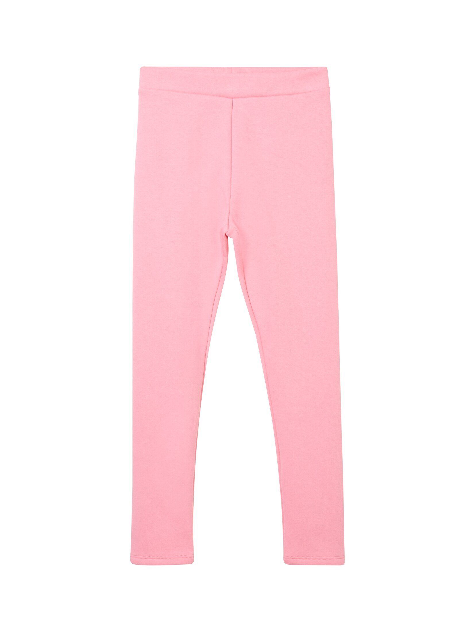 TOM TAILOR Leggings Leggings mit recyceltem Polyester fresh pink