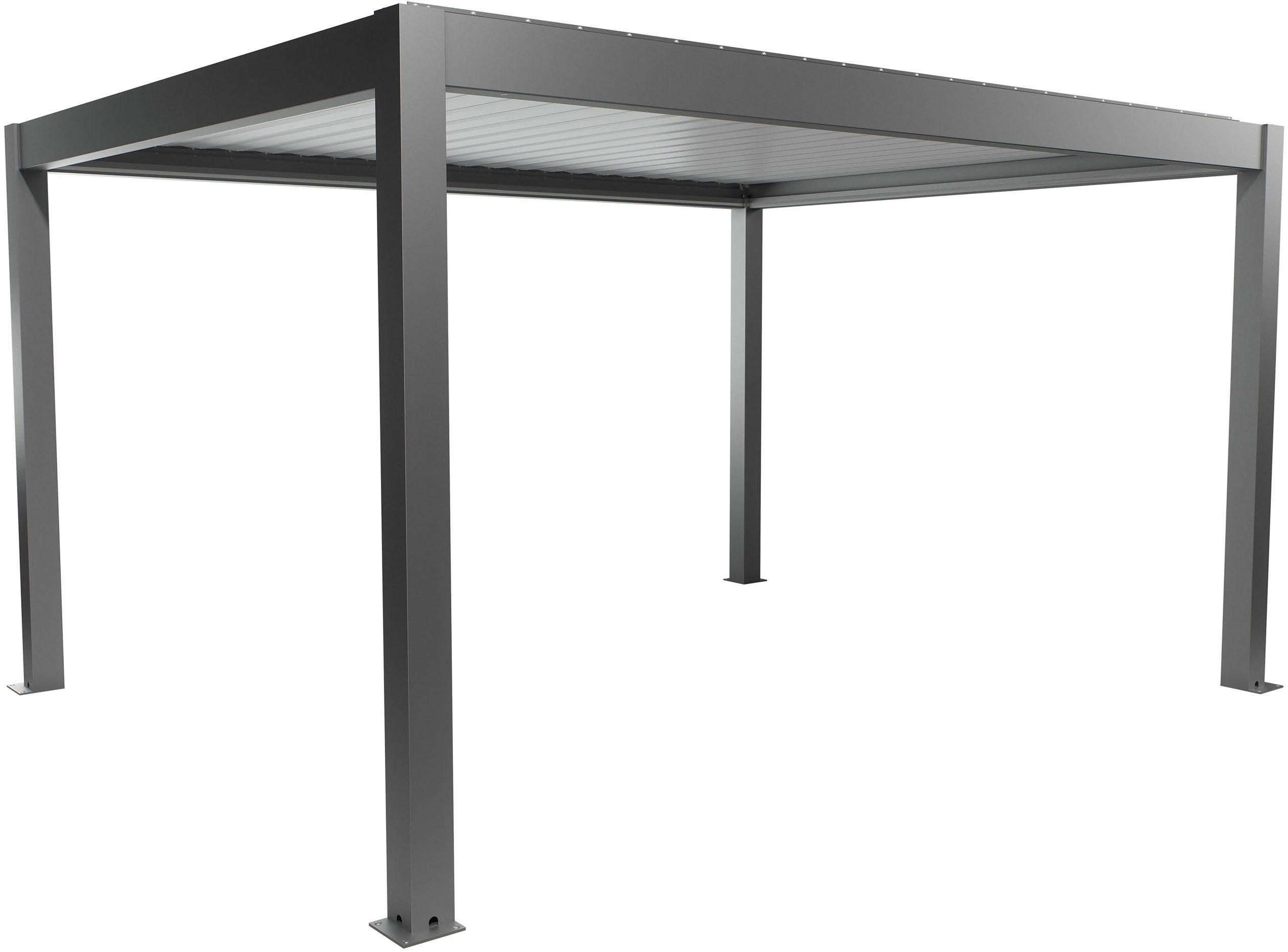 Biohort Pergola 4,5x3,5, verschiedene Farben, BxTxH: 460x367,5x264 cm, ausgezeichnet mit dem Red Dot Design Award