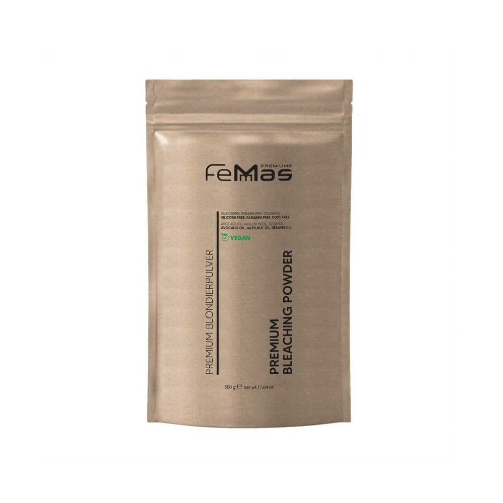 Femmas Premium Haarfarbe FemMas Premium Blondierpulver Weiss 500g