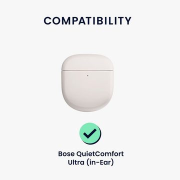 kwmobile Kopfhörer-Schutzhülle Hülle für Bose QuietComfort Ultra (in-Ear), Silikon Schutzhülle Etui Case Cover für In-Ear Headphones