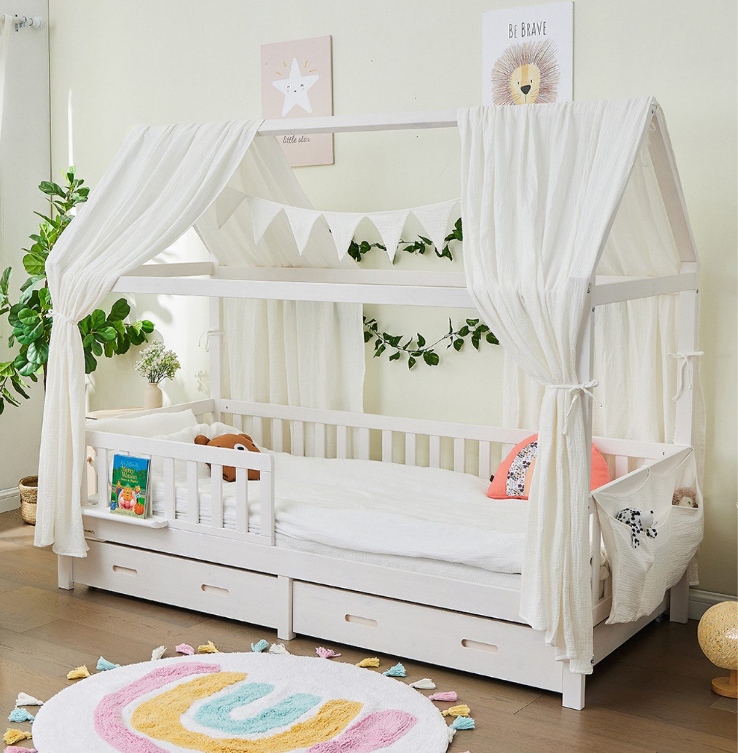Betthimmel Dekoset für Hausbett CLOUD 80x160, 90x200 – OTTOs Choice, Topseller