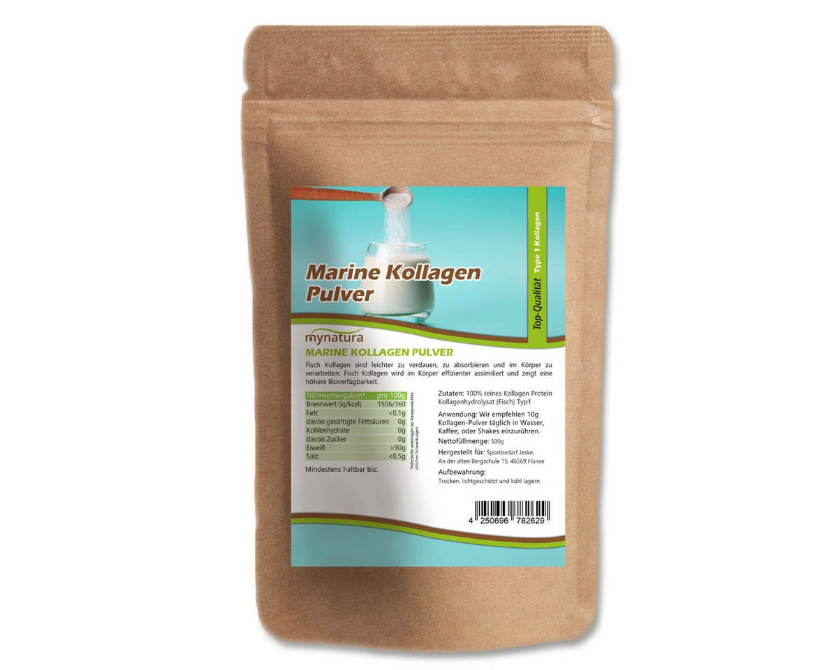 Mynatura Mynatura Fischkollagen Pulver Pulver, 1 er 500 g
