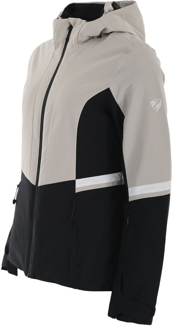 Ziener Skijacke ZIENER PANKA_BR Jacke black/silver beige günstig online kaufen