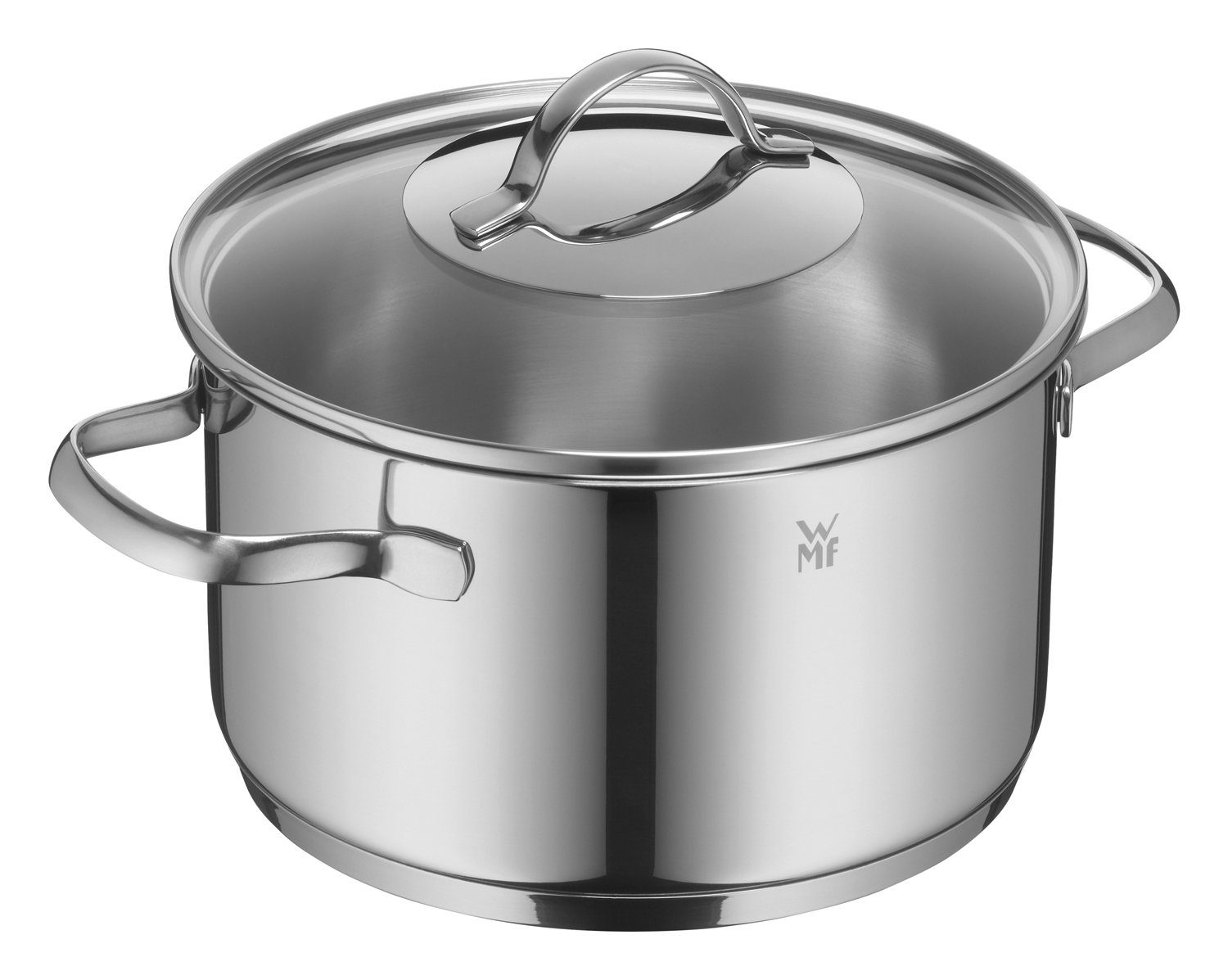 WMF Fleischtopf PROVENCE PLUS, Ø 20 cm, mit Glasdeckel, Cromargan® Edelstahl Rostfrei 18/10, Induktion