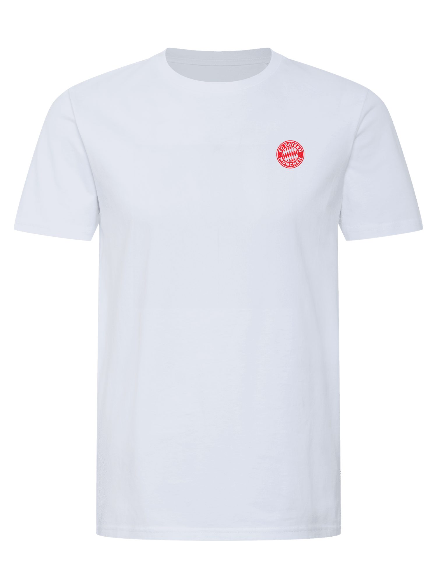 FC Bayern München T-Shirt FC Bayern München, T-Shirt Essential Classic, Herren, Weiß