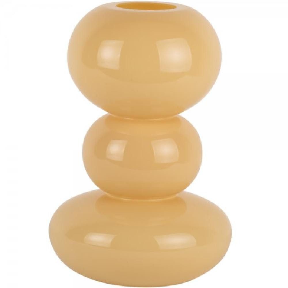 Dekovase Vase Bubbles Glas Soft Yellow (Large)