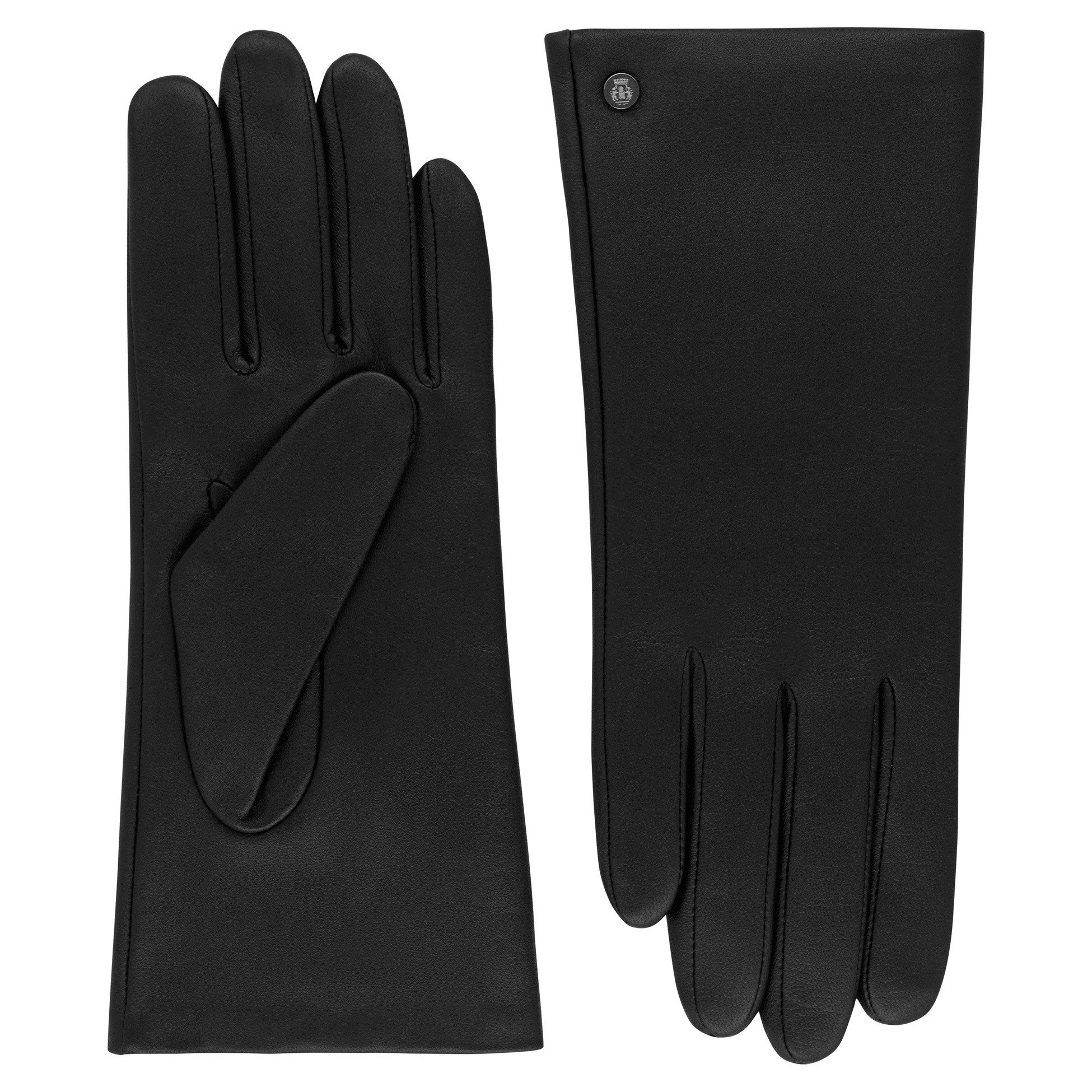 Roeckl Lederhandschuhe Frankfurt Fingerhandschuhe mit Fleece Futter günstig online kaufen