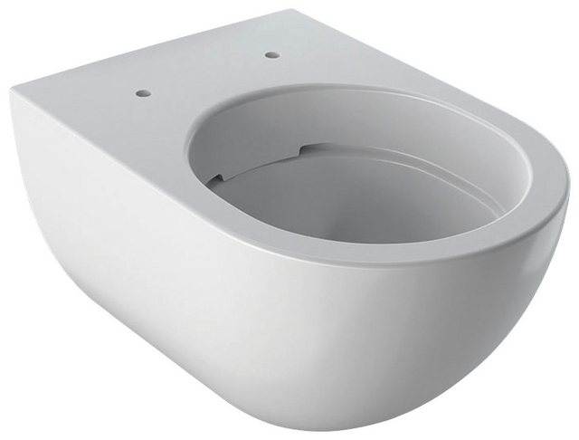 GEBERIT Tiefspül WC »Acanto«, wandhängend, Abgang waagerecht, geschlossene Form, Rimfree, weiß, KeraTect  - Onlineshop Otto