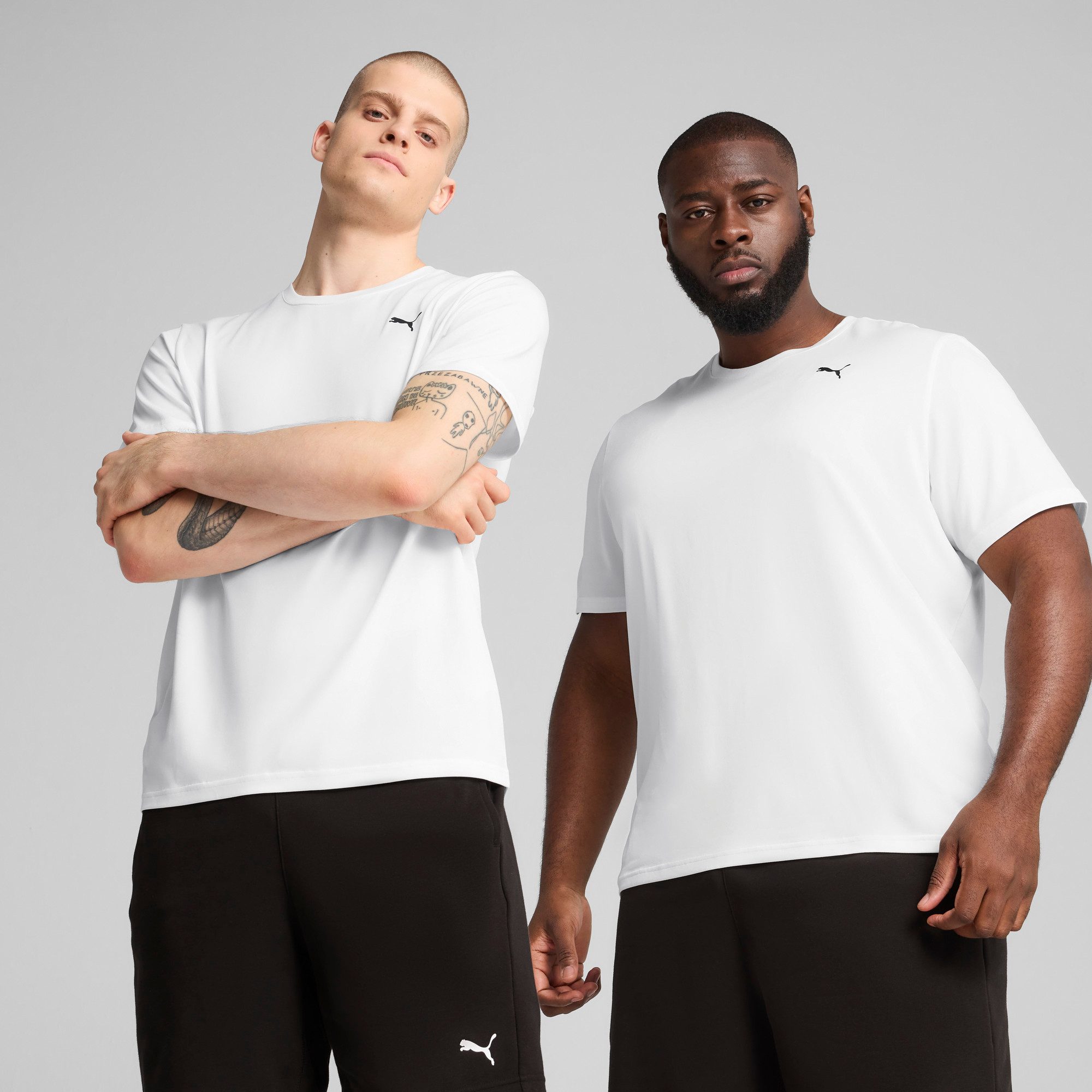 PUMA Trainingsshirt M TAD ESSENTIALS SOLID CAT TEE (LC SMALL CAT) günstig online kaufen