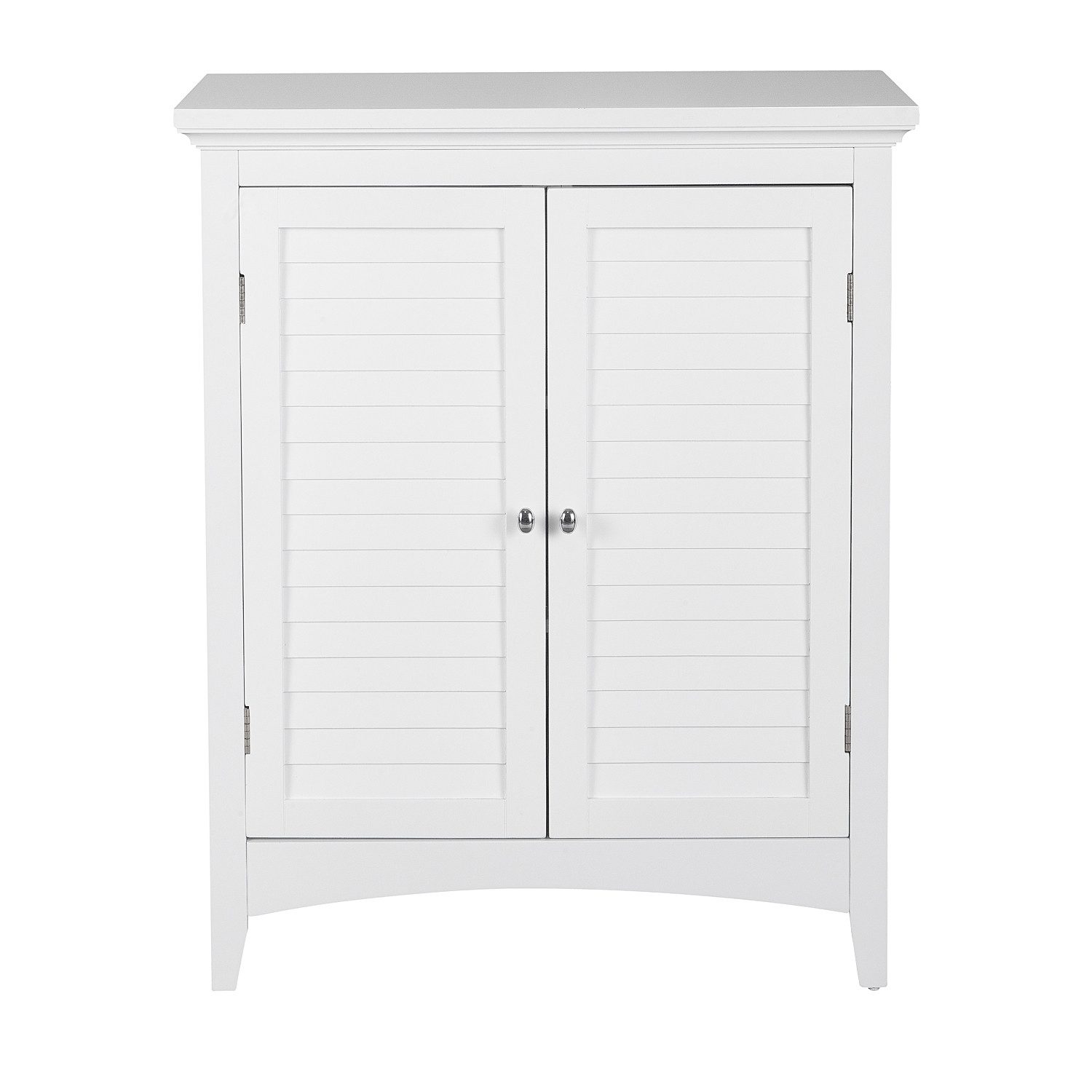Teamson Home Hochschrank Organizer weiß mit Türen für Bad & Pflege