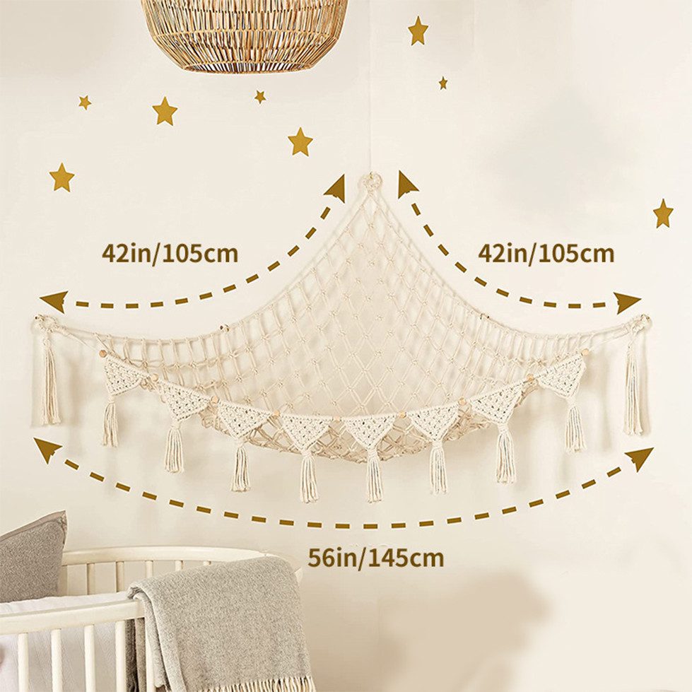 Kaket Spielzeugtruhe Stofftier Hängematte Spielzeugorganizer Kuscheltier günstig online kaufen
