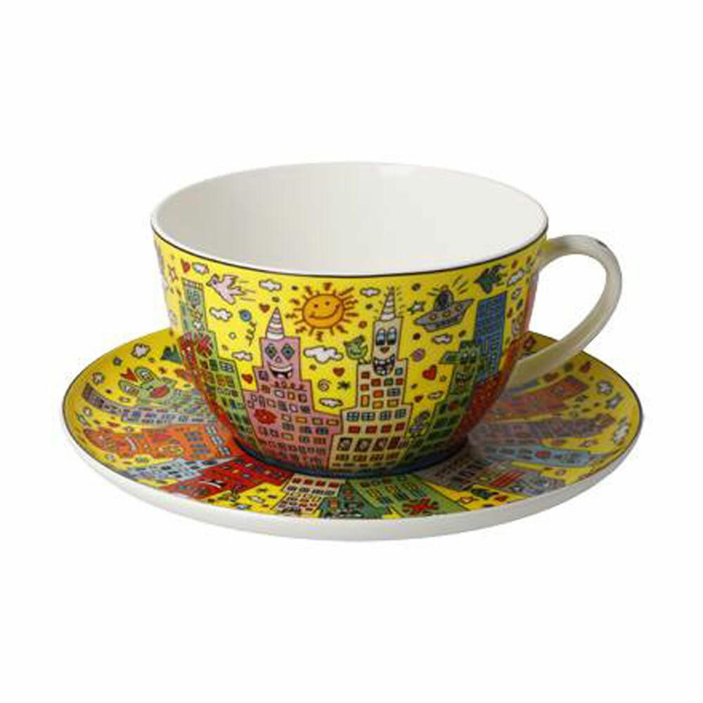 Goebel Tasse James Rizzi - My New York City Sunset, Fine Bone China