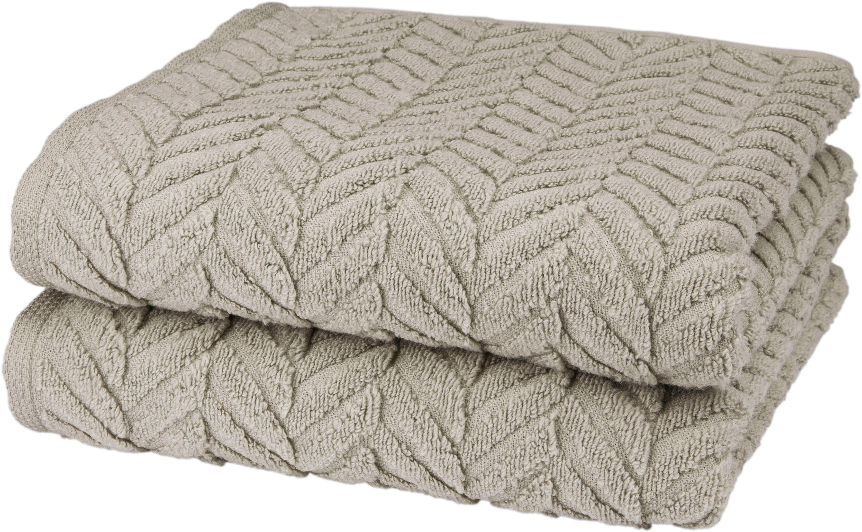 ROSS Handtücher Sensual 9001, Frottier (2-St), günstig online kaufen
