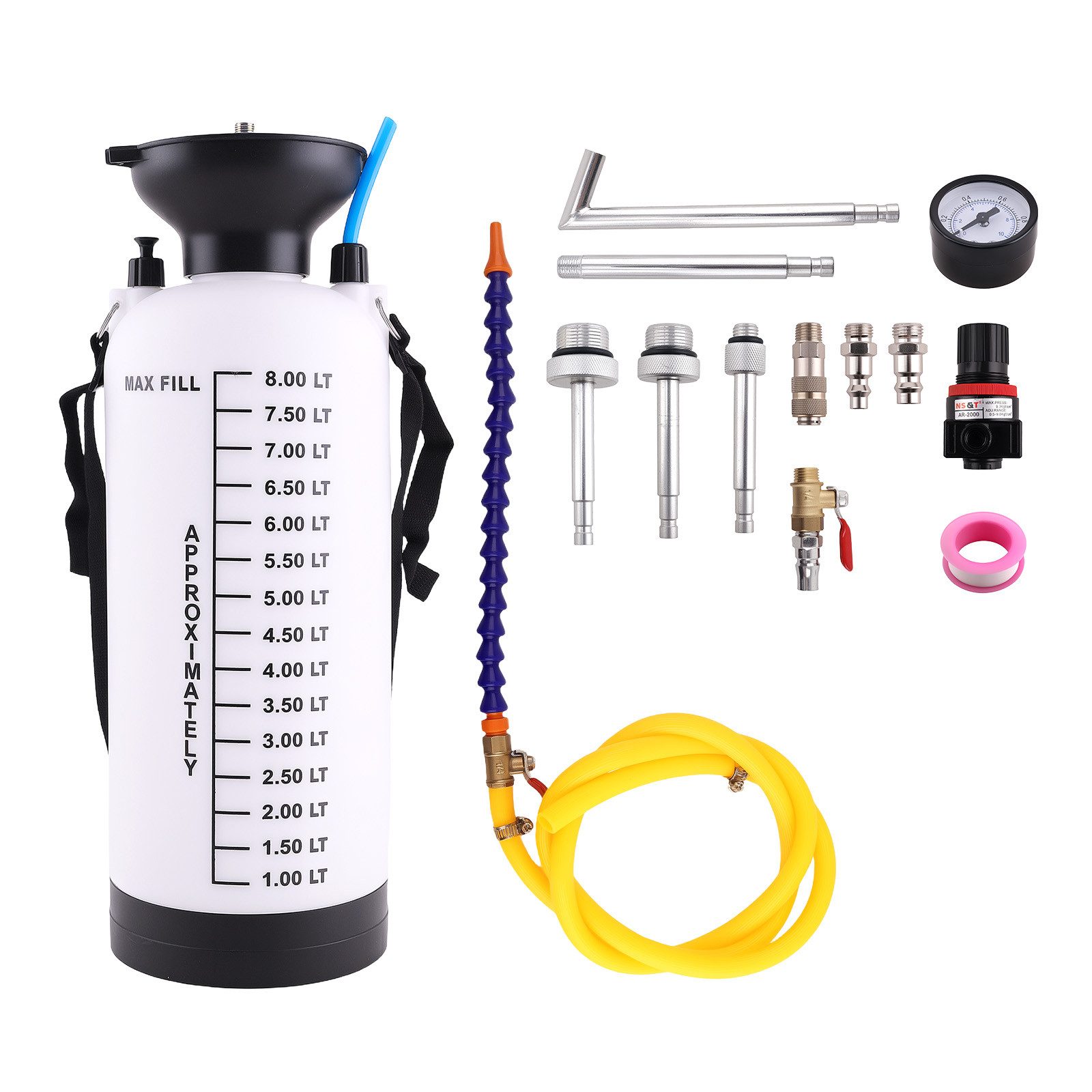 maXpeedingrods Reparatur-Set, 8L Getriebeöl Füllgerät for Mercedes 722.9 Pneumatische Öleinfüllgerät