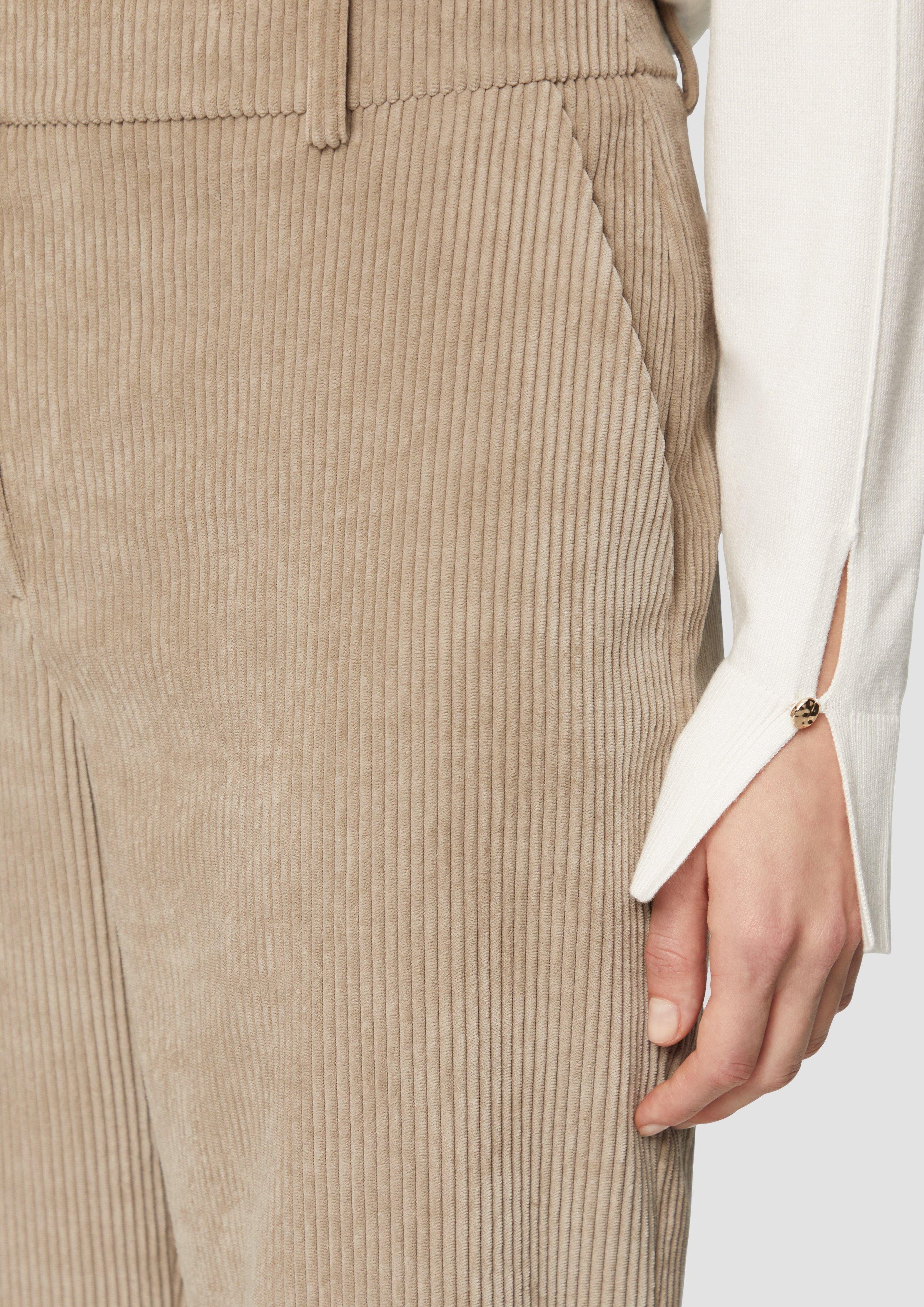 s.Oliver BLACK LABEL Stoffhose Wide-Leg-Hose aus günstig online kaufen