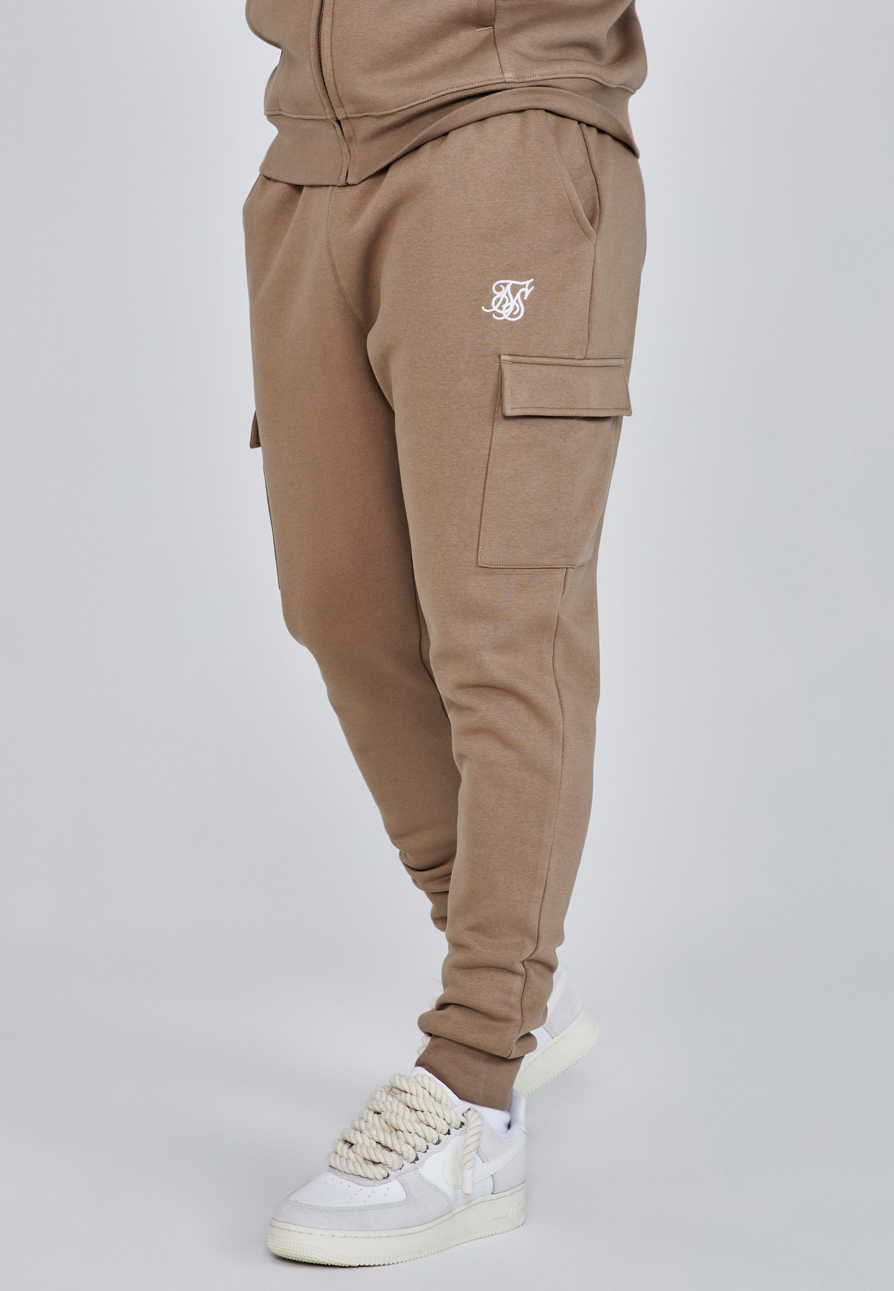 Siksilk Sweathose SikSilk Herren Braune Essentials günstig online kaufen