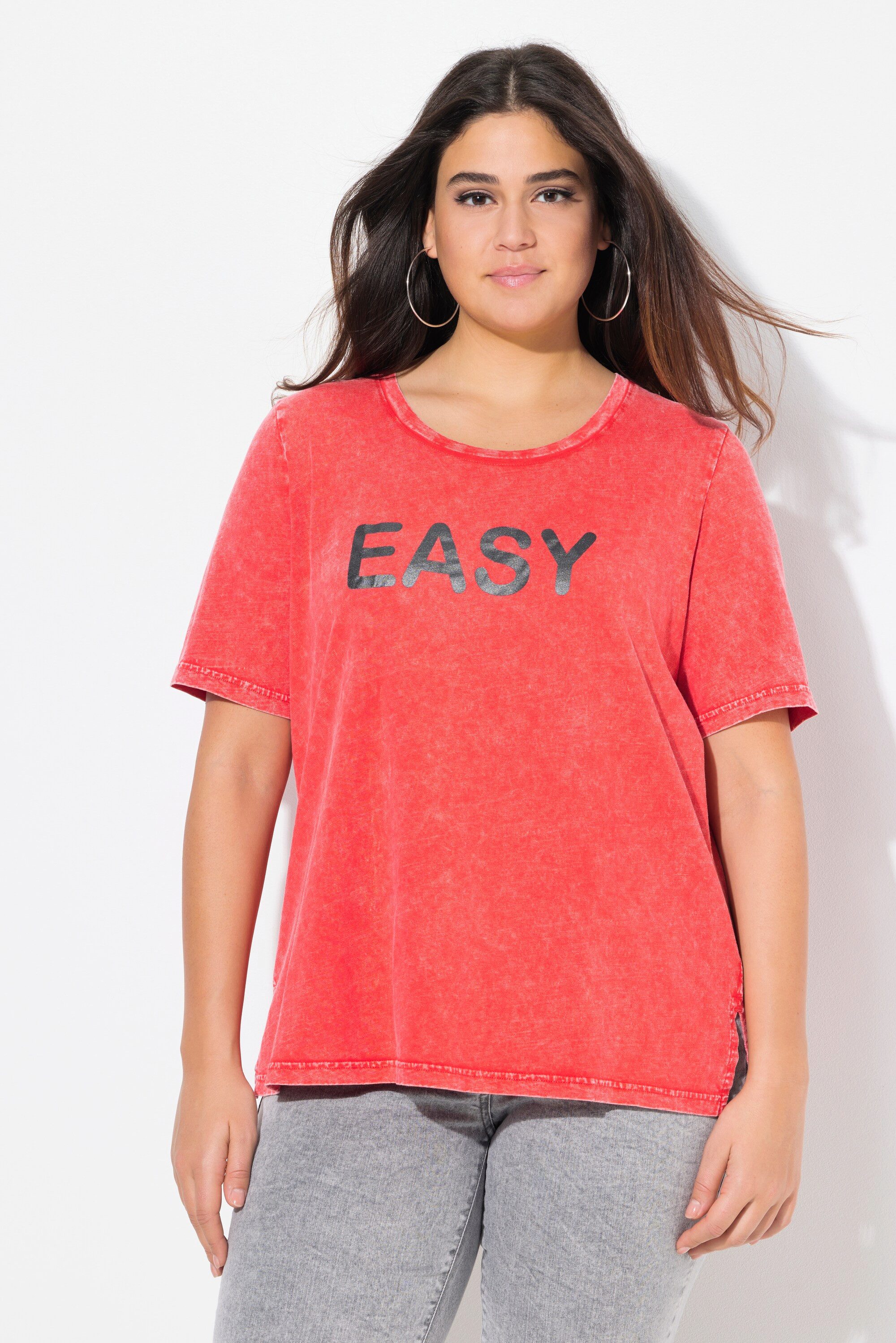 Ulla Popken T-Shirt T-Shirt Easy Classix günstig online kaufen