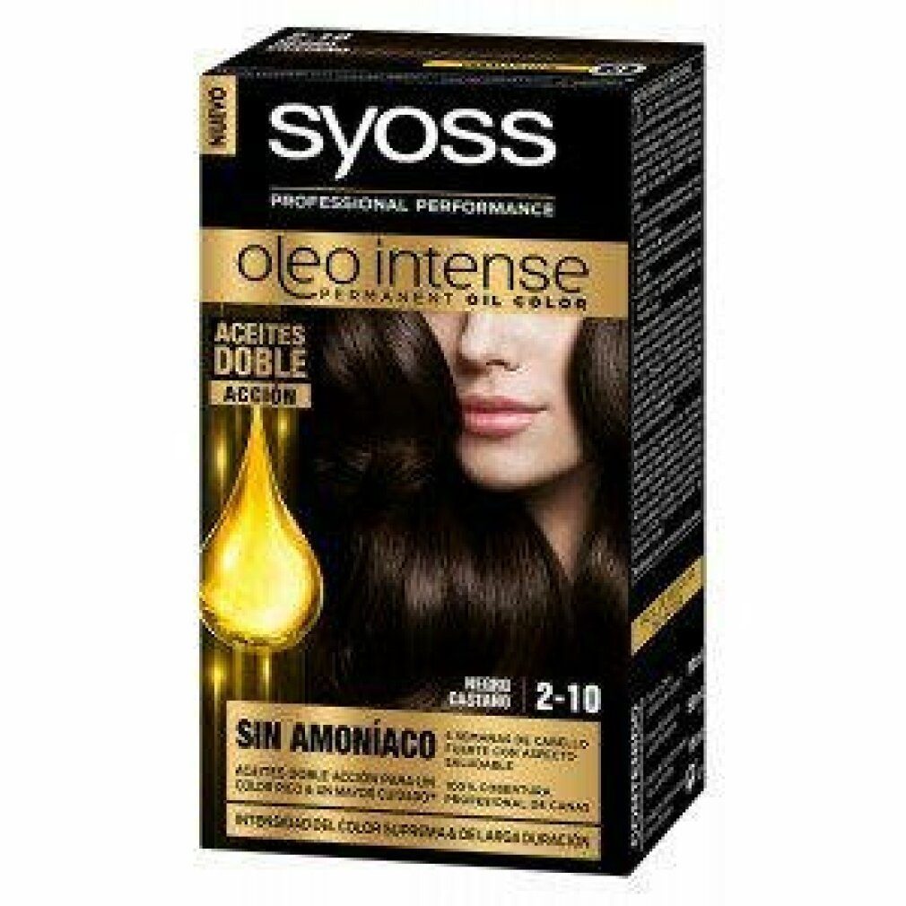 Syoss Mascara Olio Intense Tinte Sin Amoniaco 6,76-Cobrizo Ambar 5 Piezas