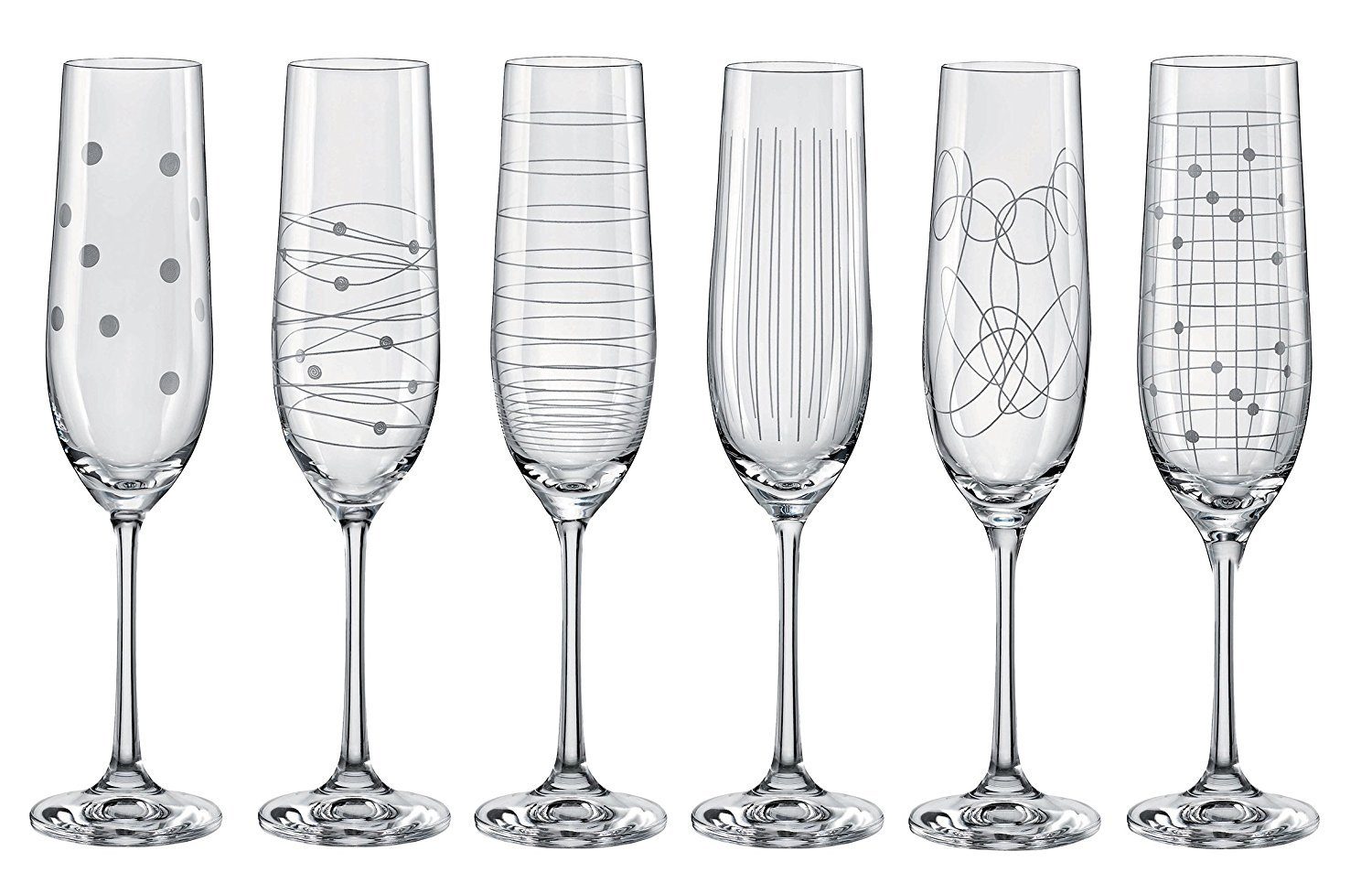 Sektglas Elements Sektgläser 190 ml 6er Set