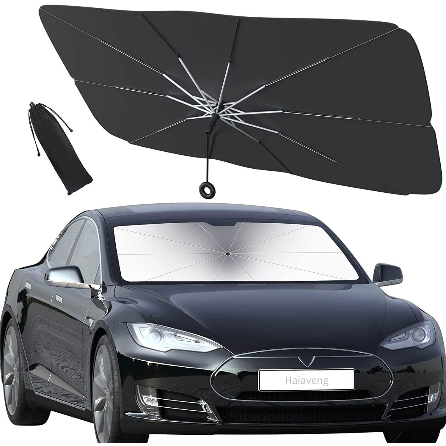 Auto Sonnenschutz, Auto Heckscheibe Schirm, 2 Stück Magnetischer