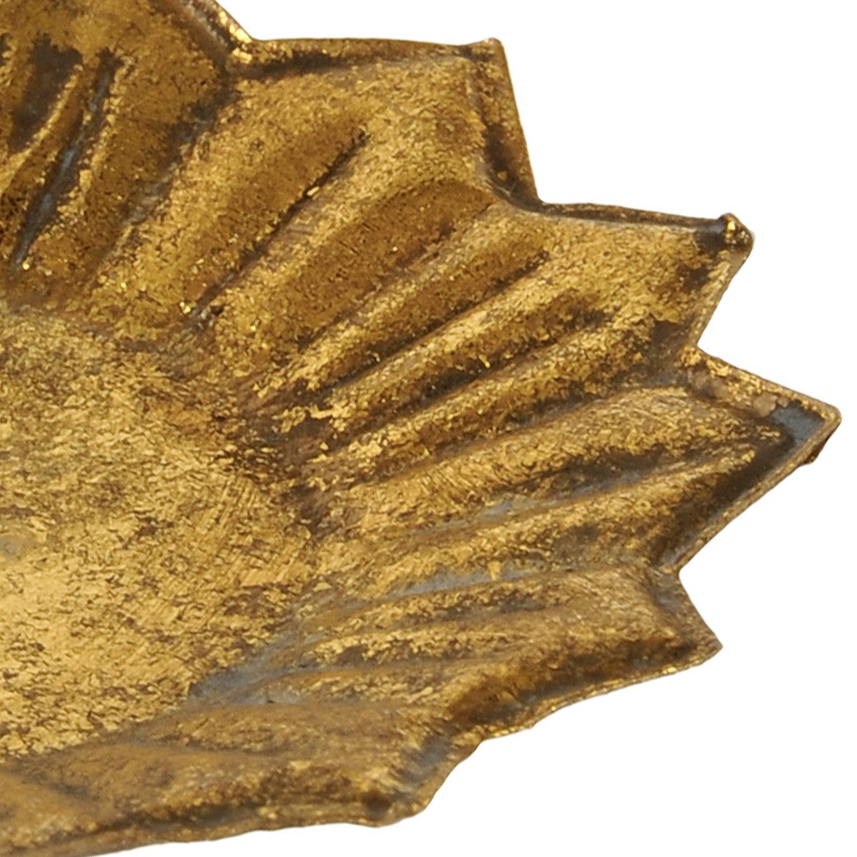 Viana Kerzenhalter Kerzenhalter Gold Antik Optik für Stumpenkerzen Ø11cm Vi günstig online kaufen