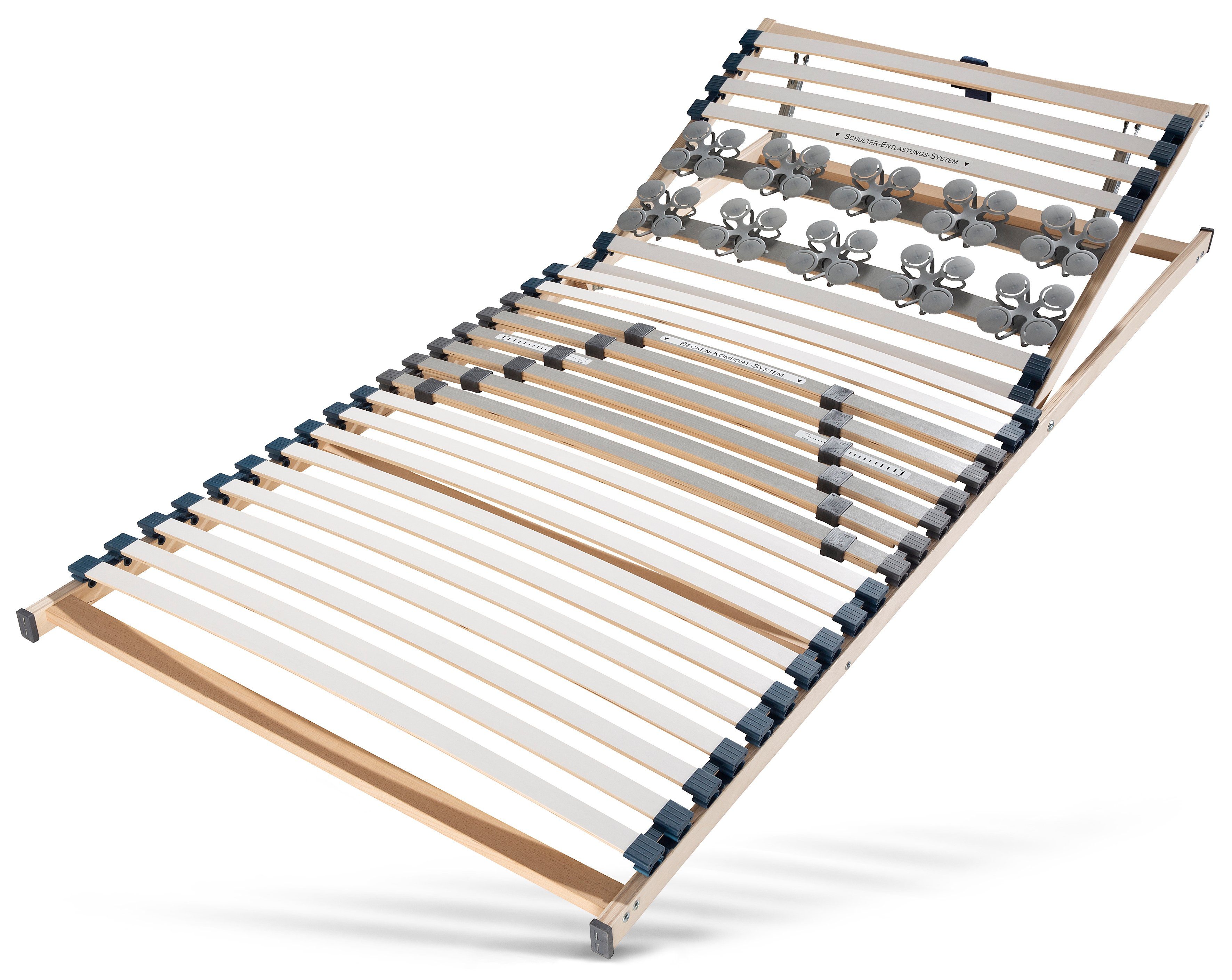 Lattenrost 2 Dreams, Beco, Kopfteil manuell verstellbar, Fußteil nicht verstellbar, Kundentest "SEHR GUT"