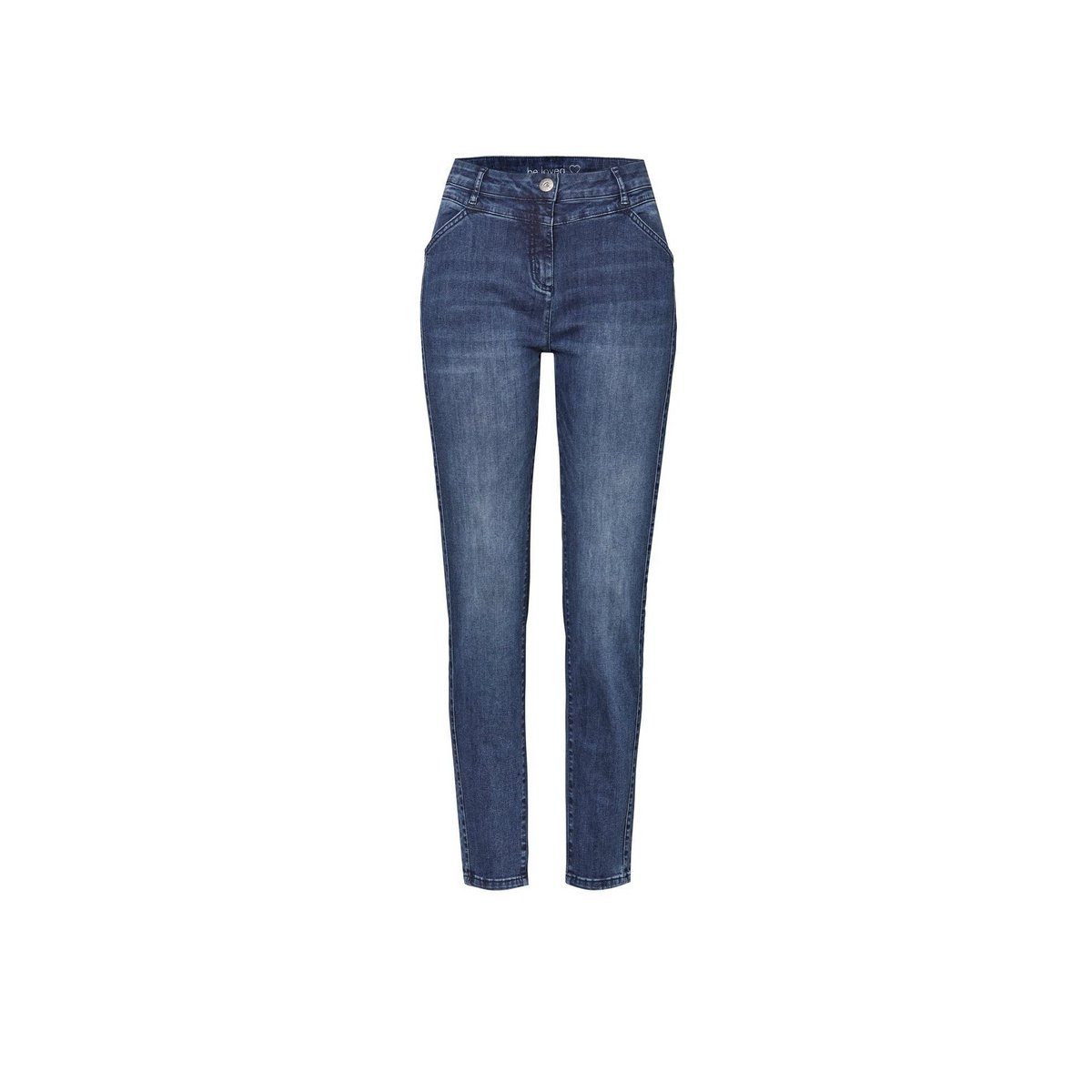 TONI 5-Pocket-Jeans dunkel-blau (1-tlg) dark stone