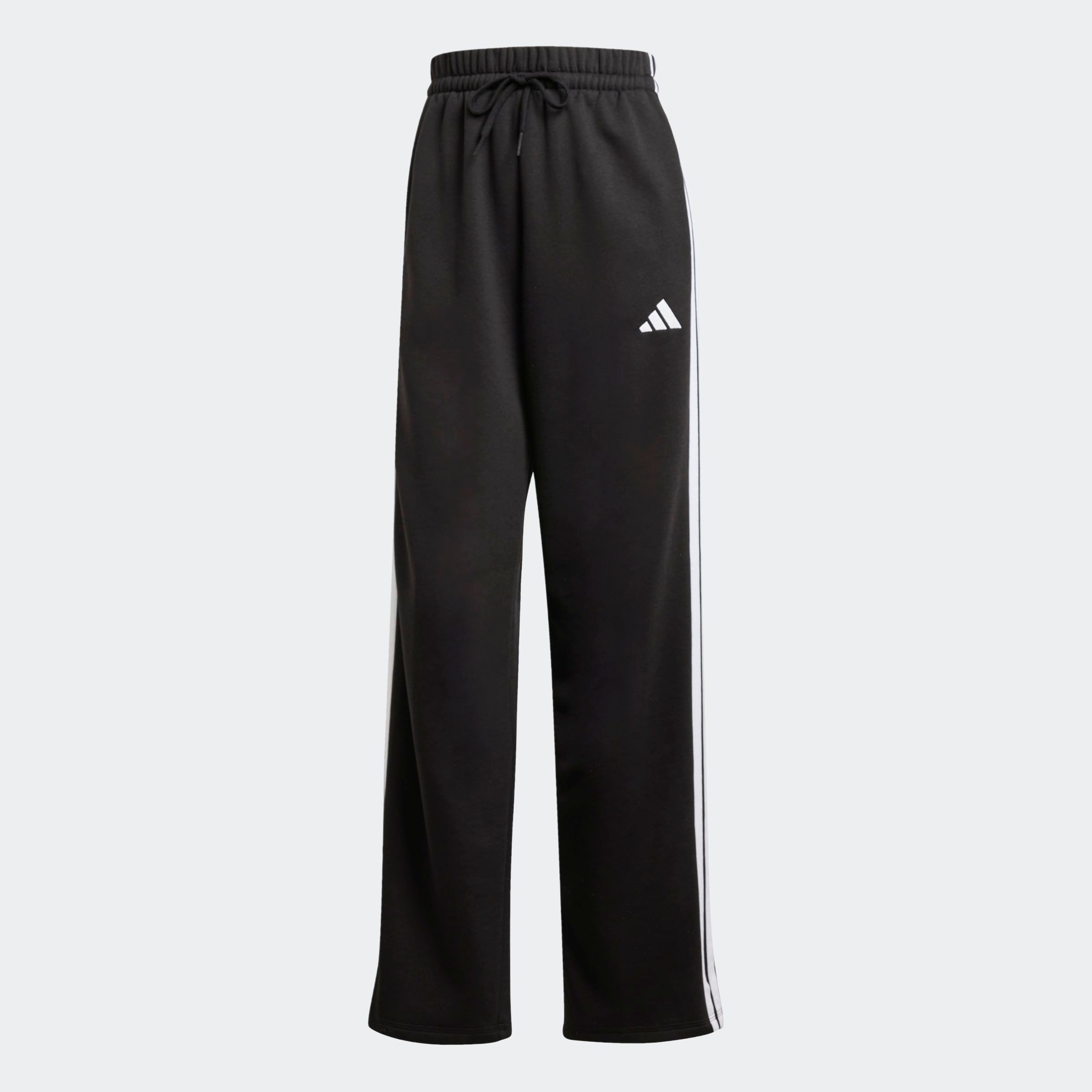Sporthose ESSENTIALS 3-STREIFEN OPEN-HEM FRENCH TERRY