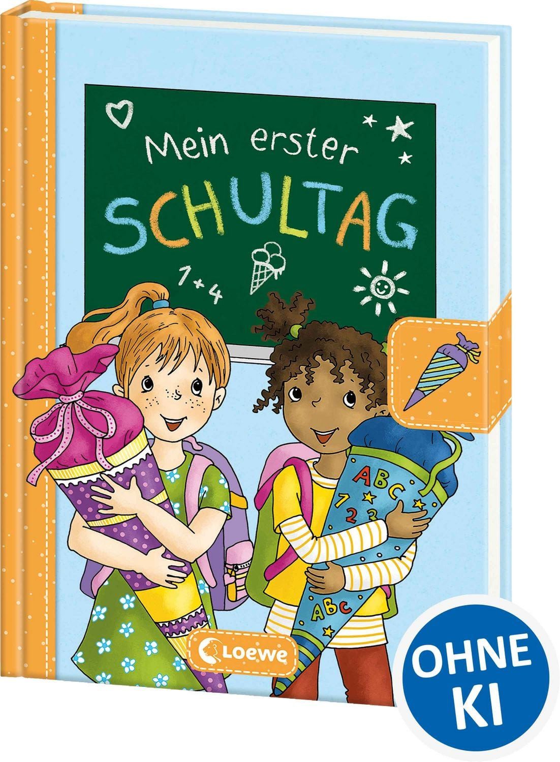 Mein erster Schultag - Mädchen (Hellblau) / diverse