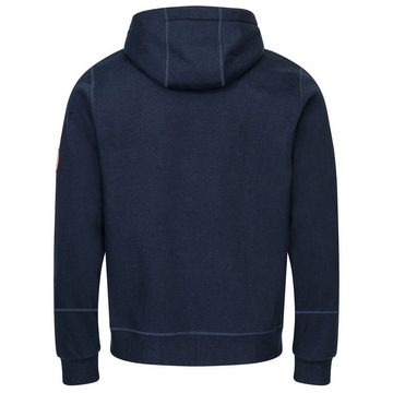 Gradnetz Sweatjacke Herren Hoody Bio Baumwolle (1-tlg) kuscheliger bequemer Tragekomfort mit Kapuze, Bio-Baumwolle