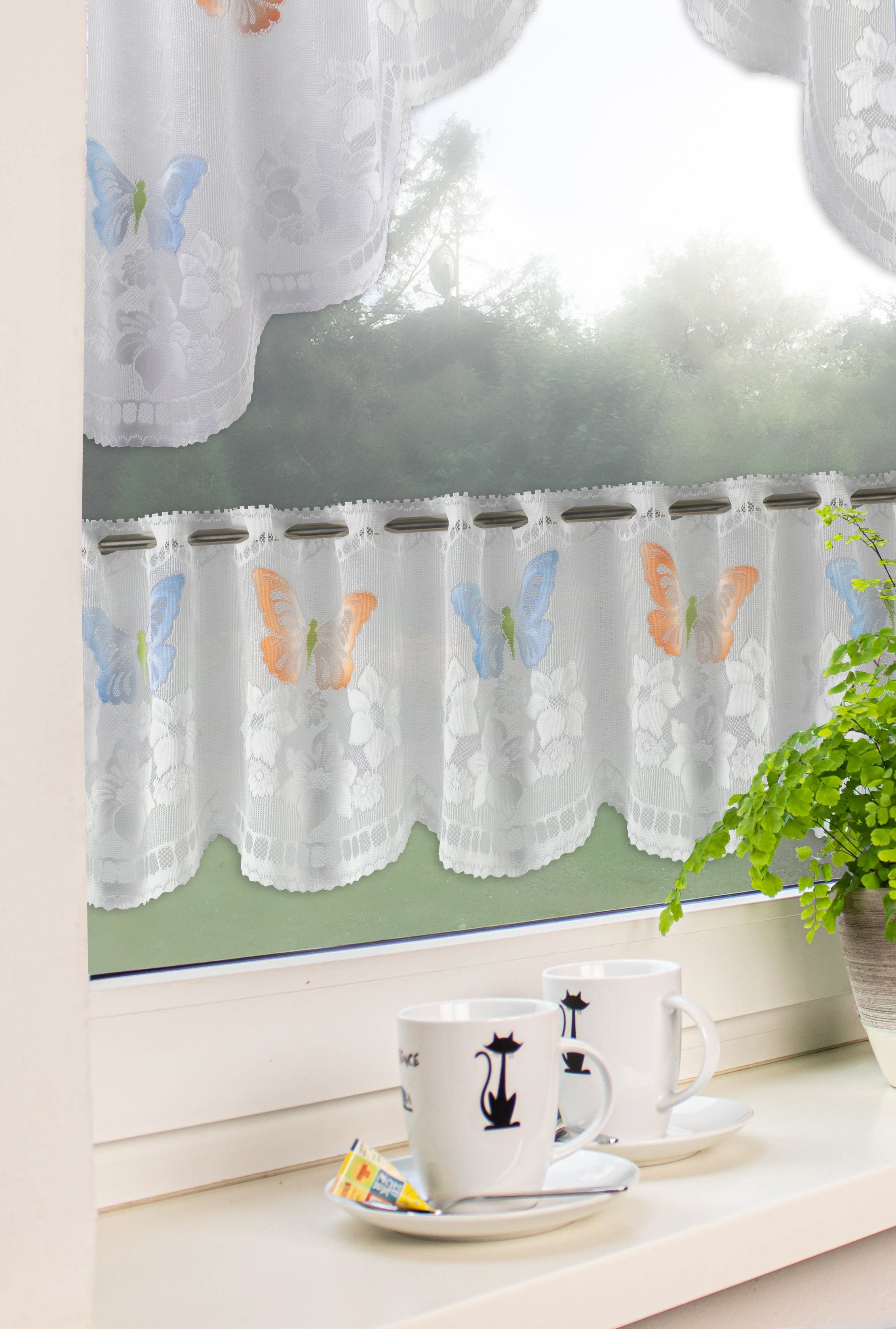 EXPERIENCE Scheibengardine Bistrogardinen Set Scheibengardine 2307 30, 75 x günstig online kaufen