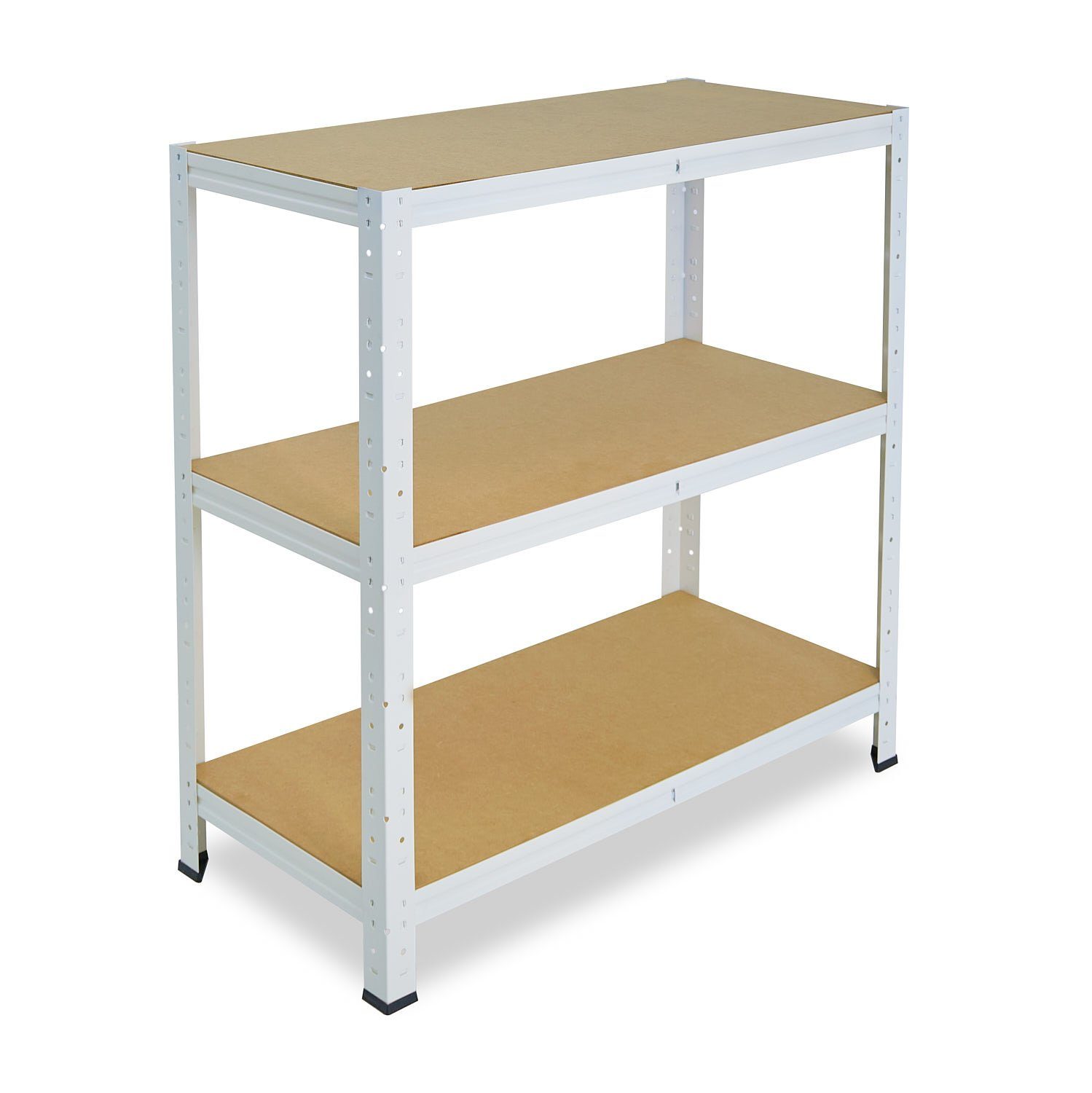 shelfplaza Schwerlastregal HOME, 90x60x50cm weiß, 3 günstig online kaufen