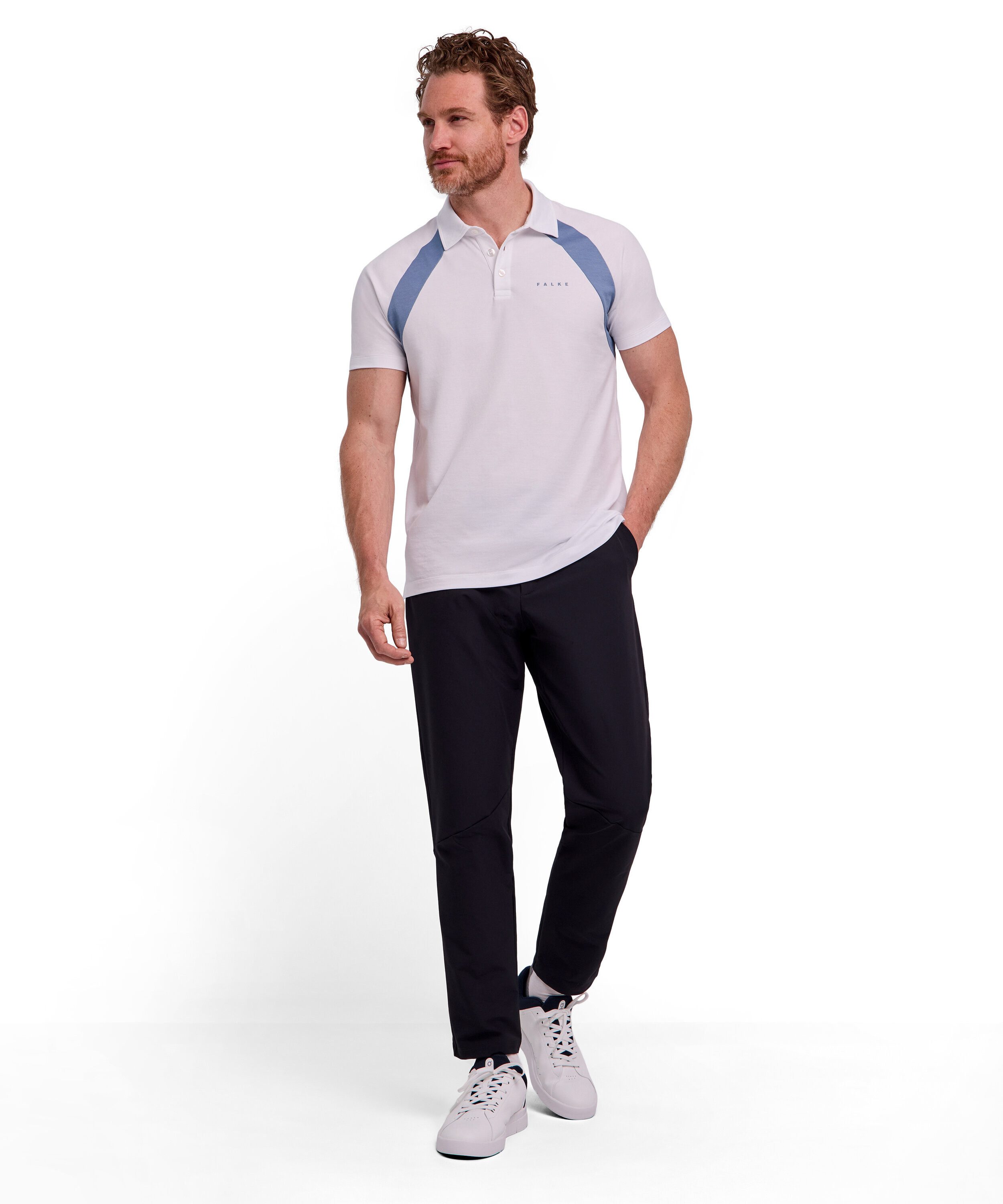 FALKE Poloshirt FALKE Golf Herren (1-tlg., 1)