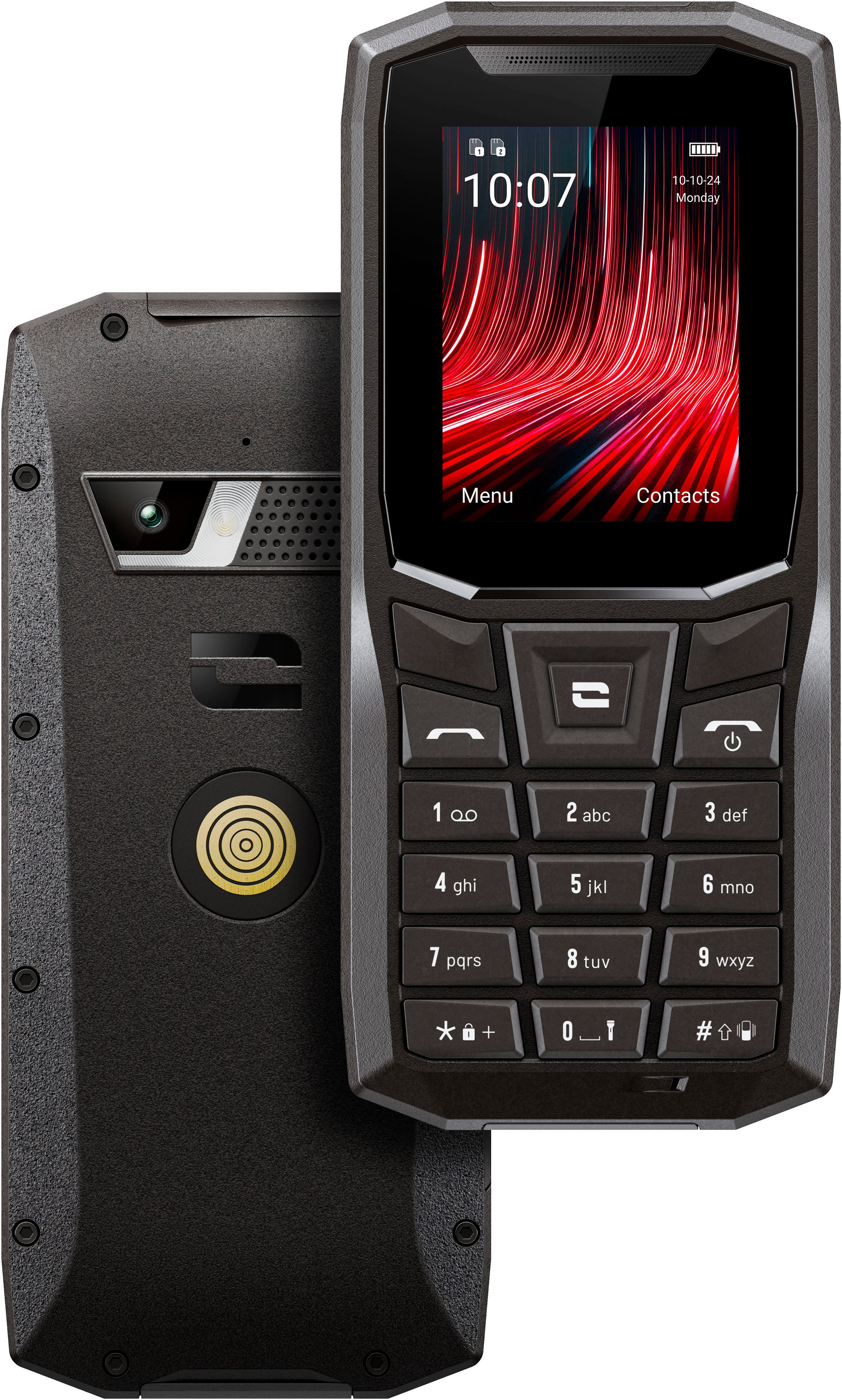 CROSSCALL Core S5 Handy (6,1 cm/2,4 Zoll, 1 GB Speicherplatz, 2 MP Kamera)