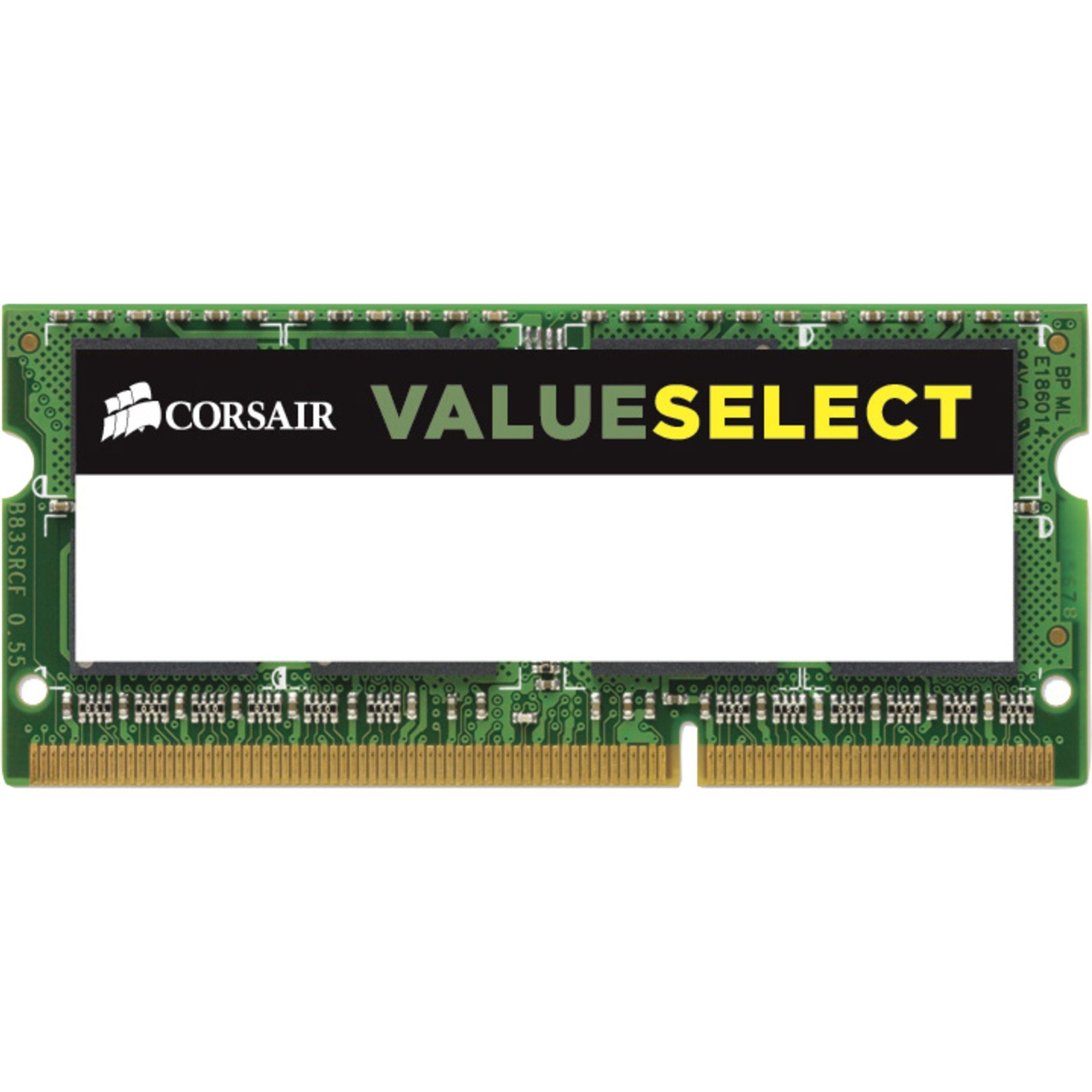 Corsair ValueSelect SO-DIMM 8 GB DDR3-1333, Arbeitsspeicher
