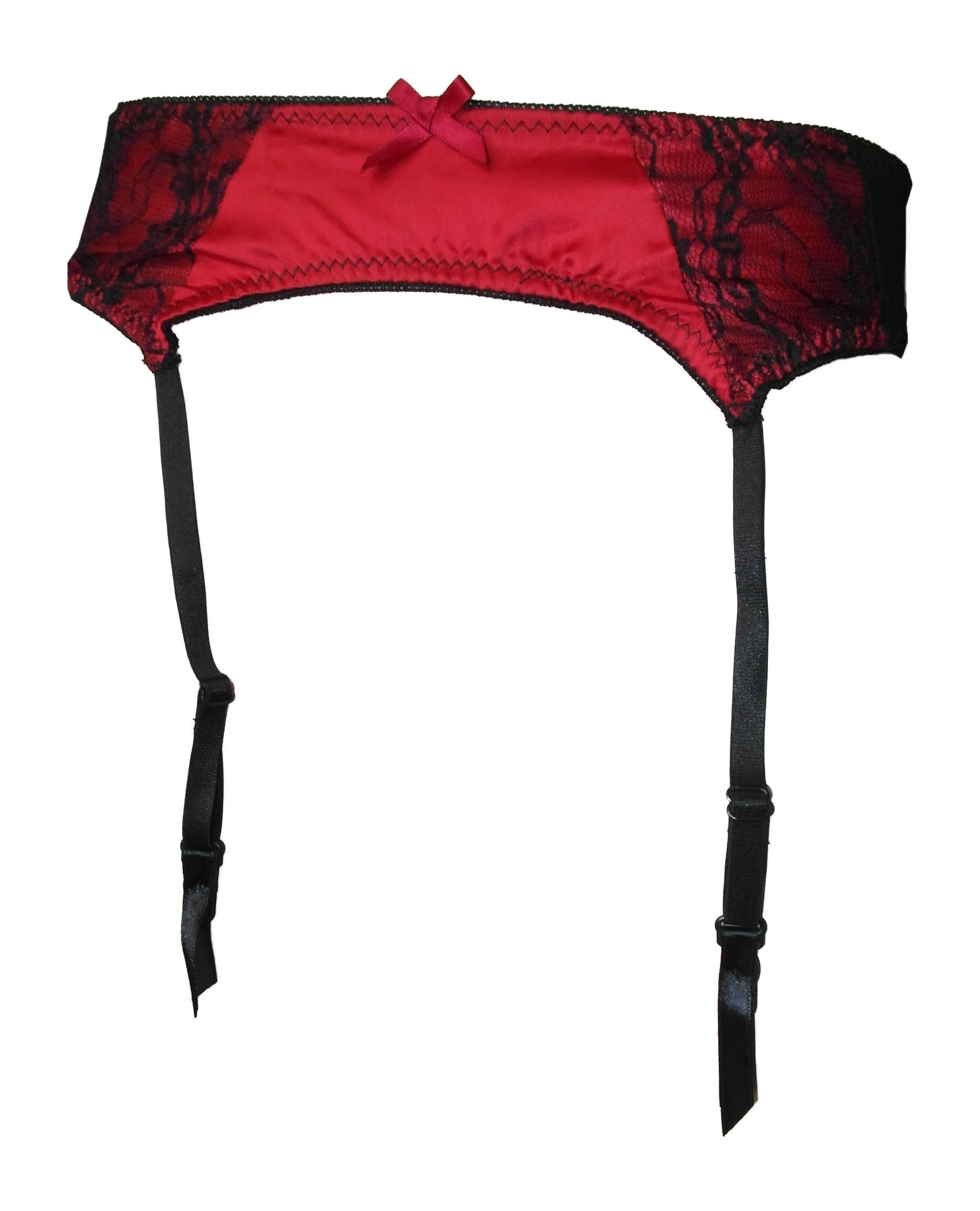 Einkaufszauber Strapsgürtel Phantastischer Strapsgürtel Satin in rot - Stru günstig online kaufen