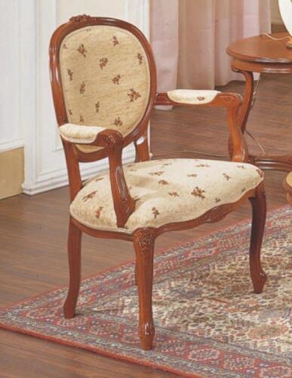 Stühle klassischer Holzstuhl Esszimmer Stuhl Stuhl Luxus JVmoebel Italienische Möbel
